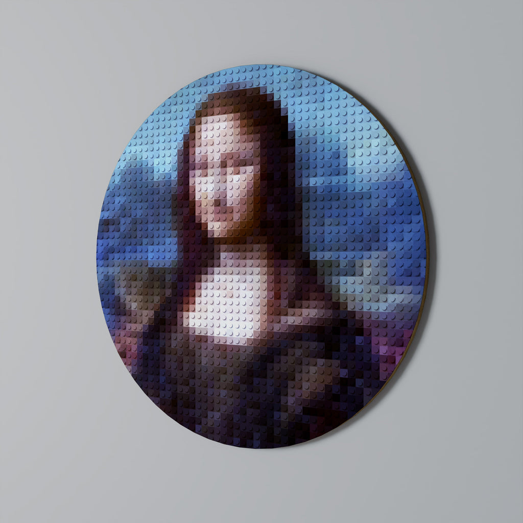 ART CONSTRUCTIF Art mural rond