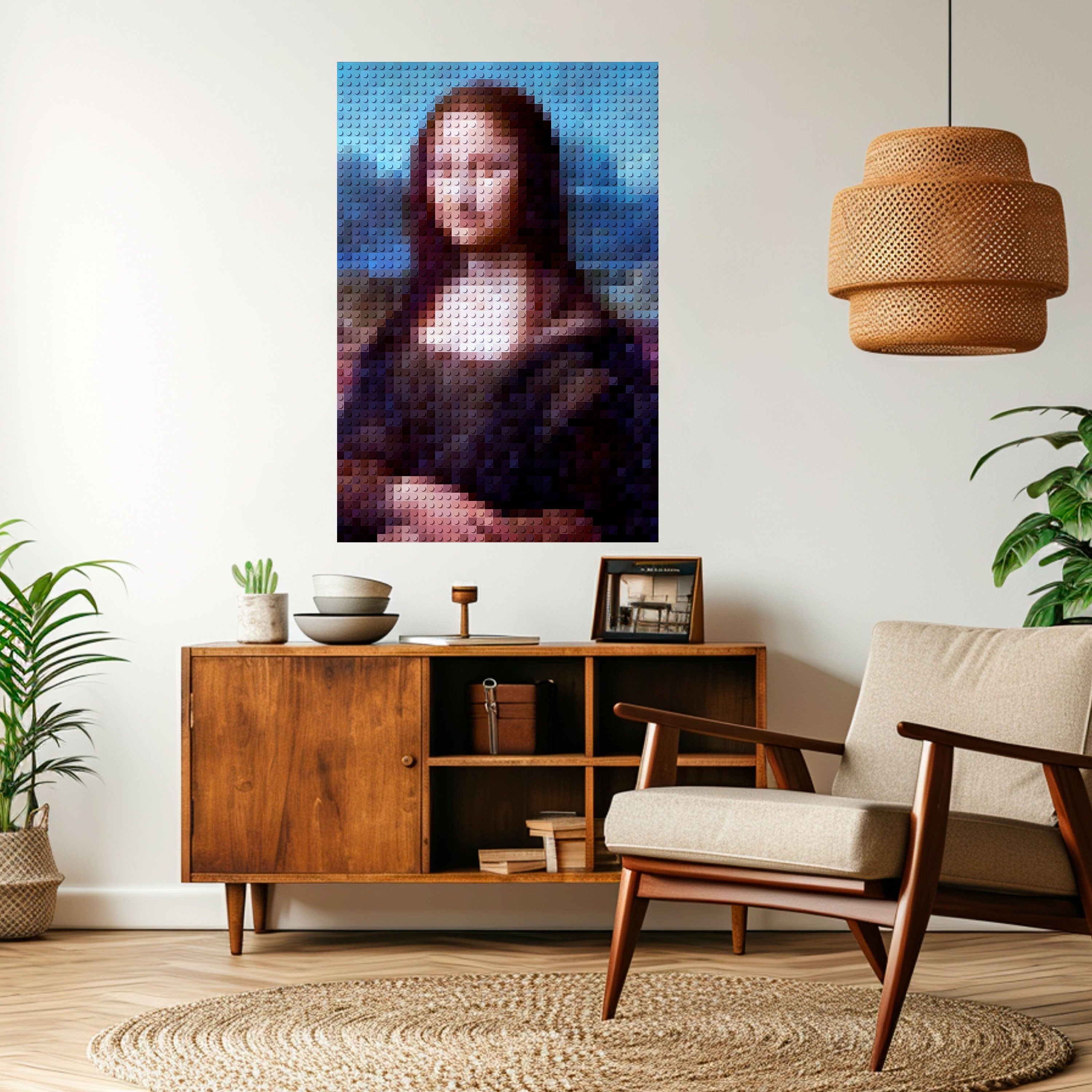 Affiche verticale autocollante CONSTRUCTIVE ART