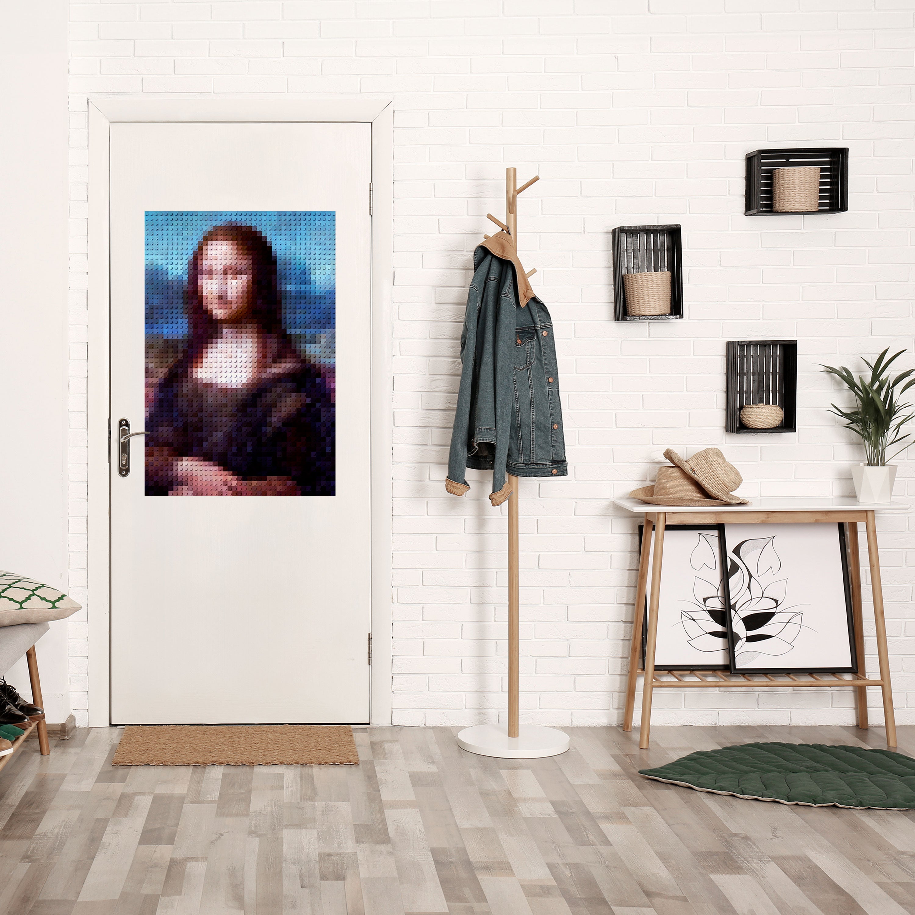 Affiche verticale autocollante CONSTRUCTIVE ART