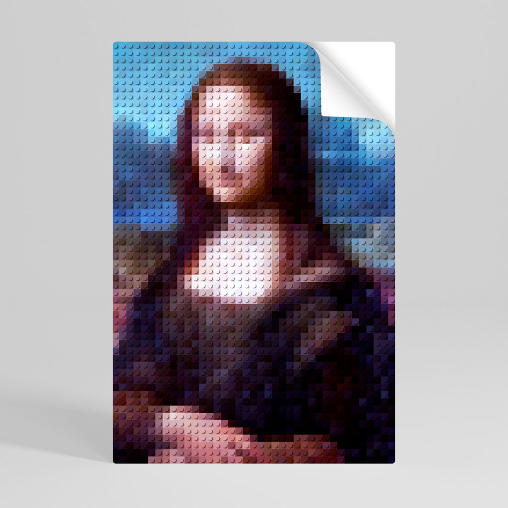 Affiche verticale autocollante CONSTRUCTIVE ART