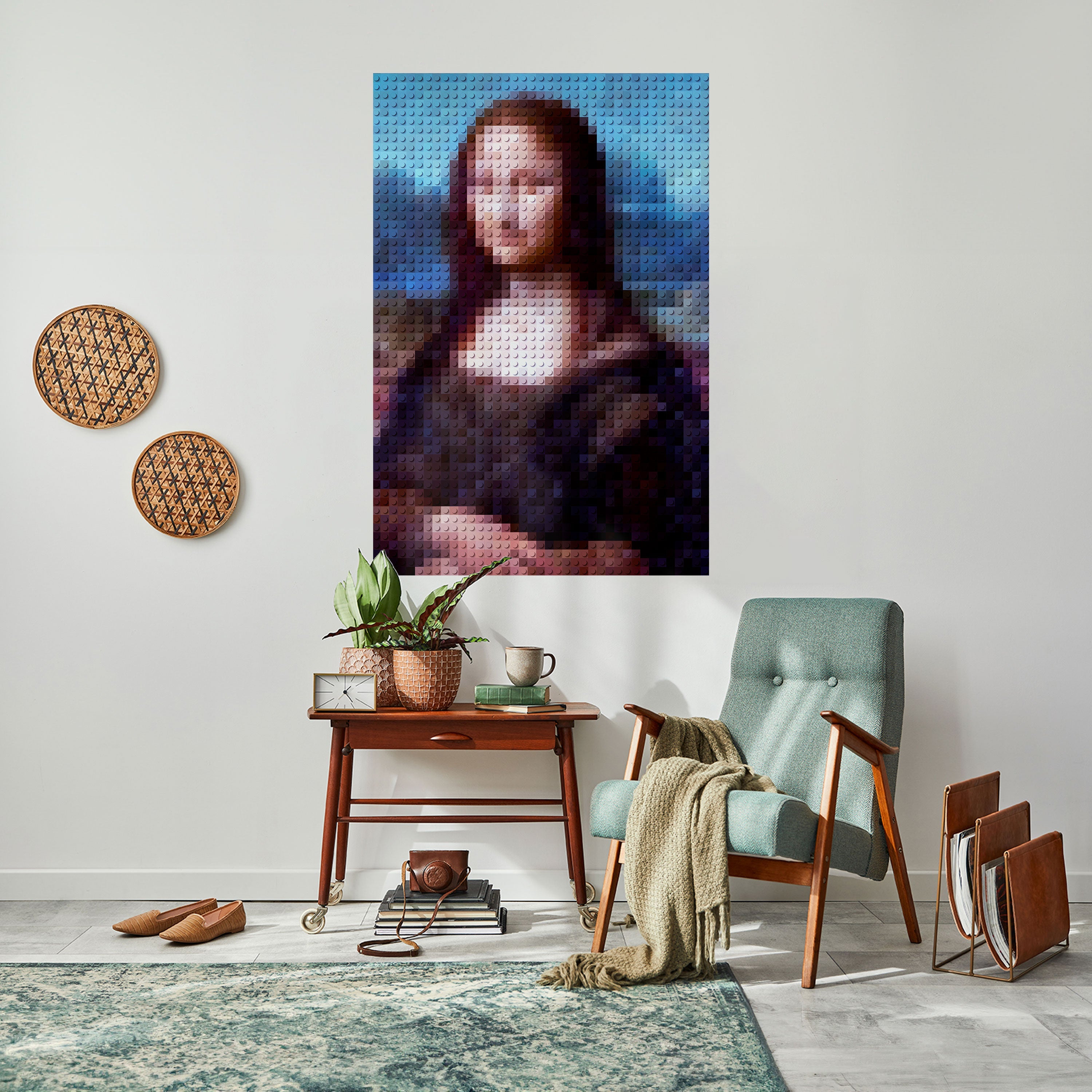 Affiche verticale autocollante CONSTRUCTIVE ART