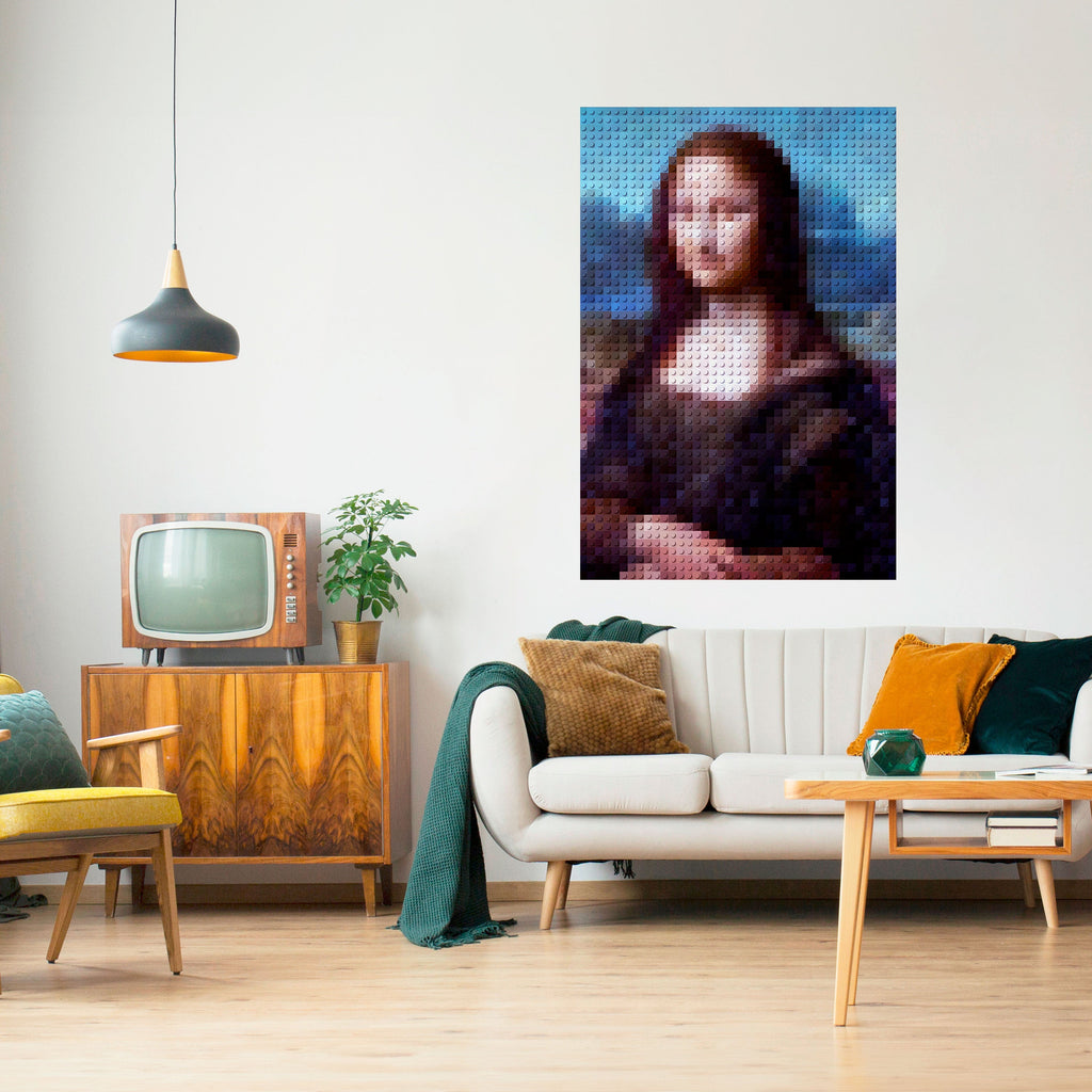 Affiche verticale autocollante CONSTRUCTIVE ART