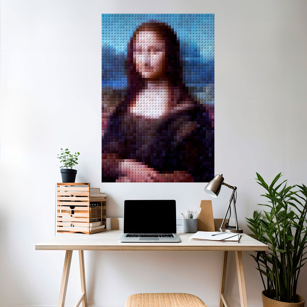 Affiche verticale autocollante CONSTRUCTIVE ART