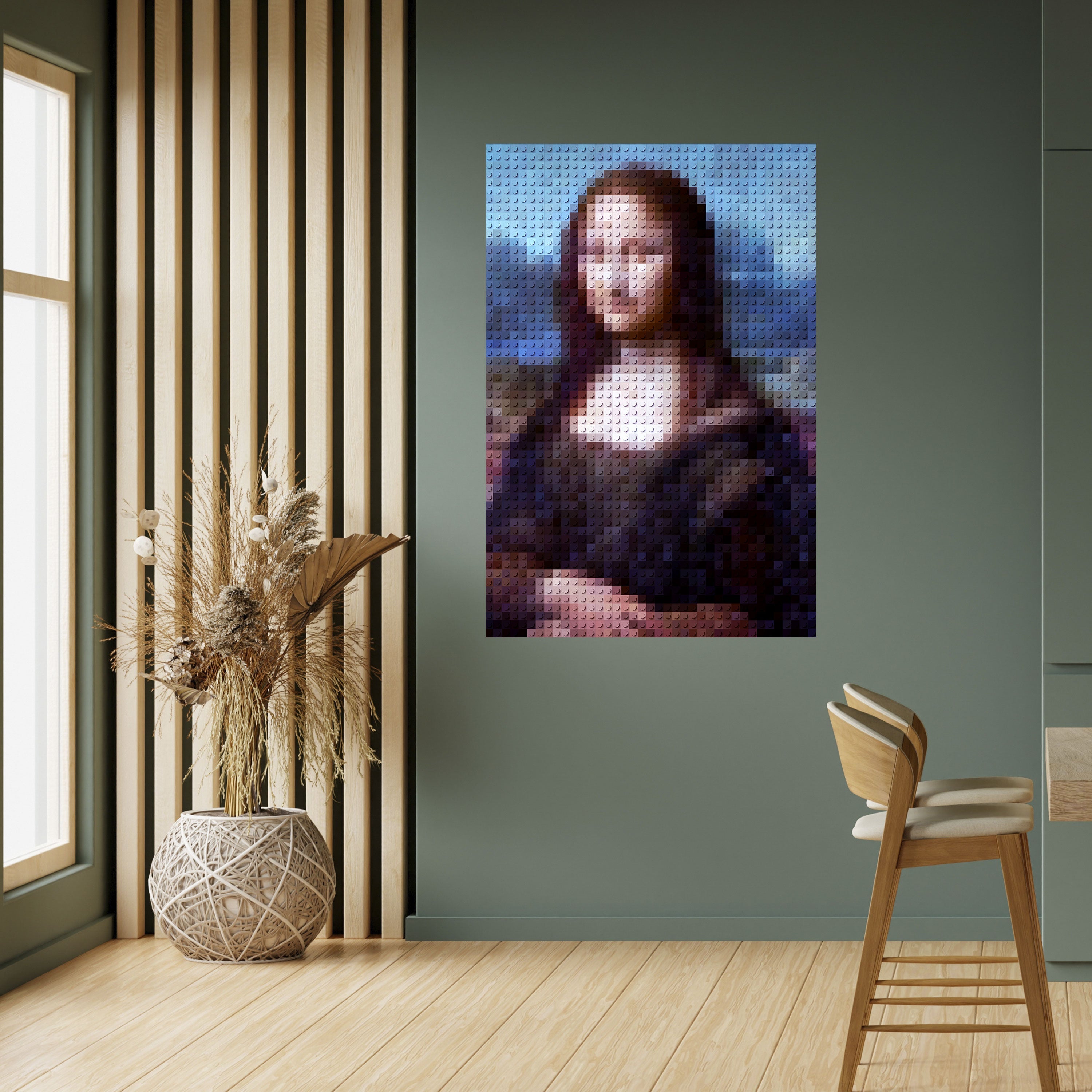 Affiche verticale autocollante CONSTRUCTIVE ART