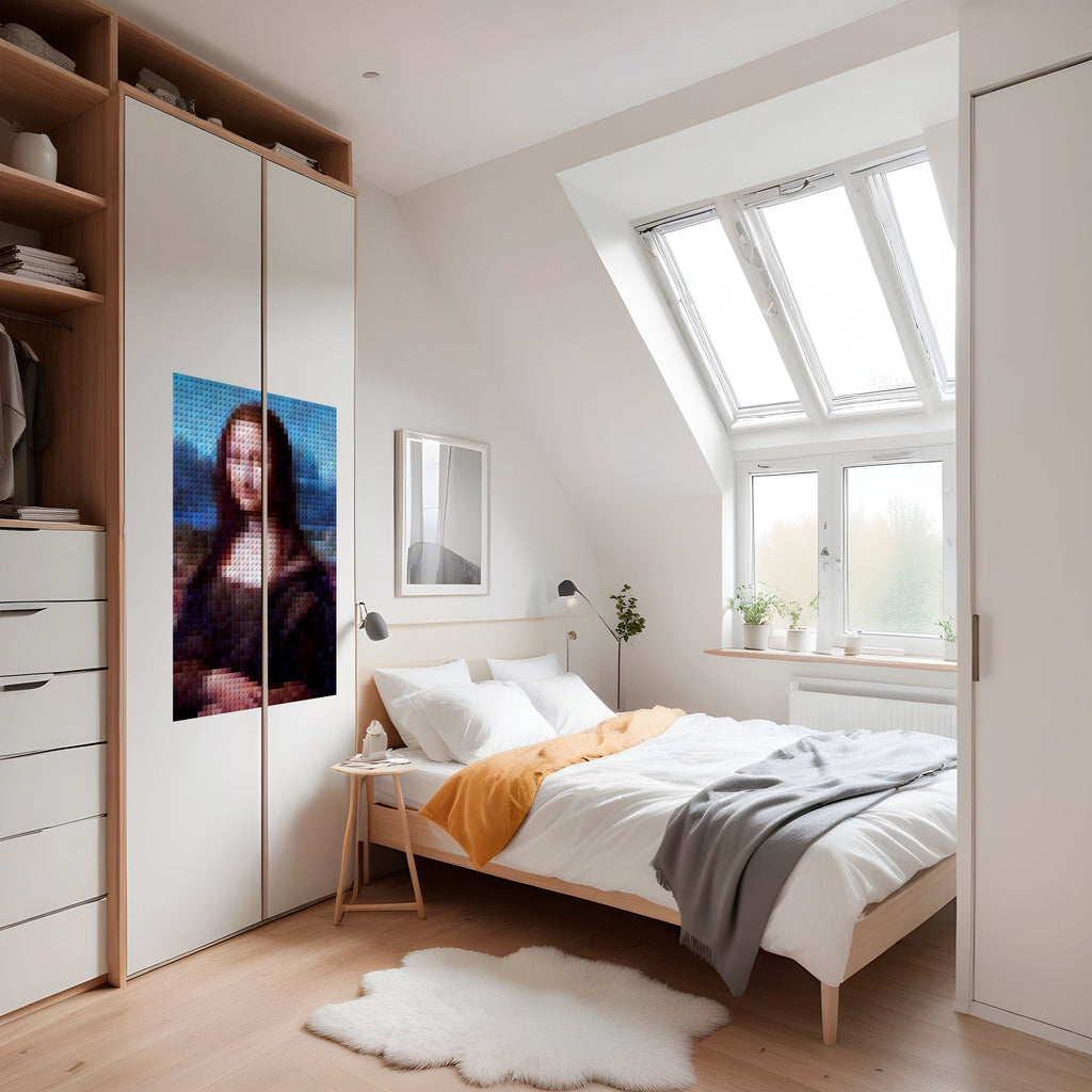 Affiche verticale autocollante CONSTRUCTIVE ART