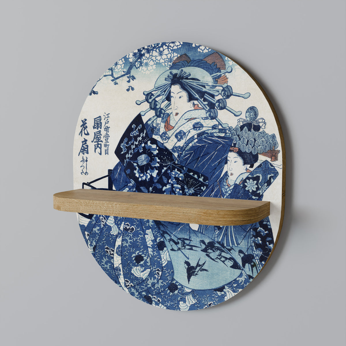 JAPANESE WOMAN Art Shelf