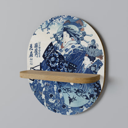JAPANESE WOMAN Art Shelf