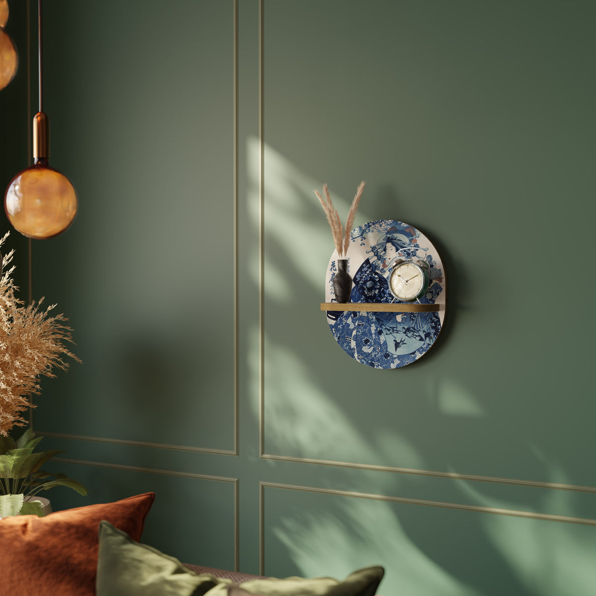 JAPANESE WOMAN Art Shelf