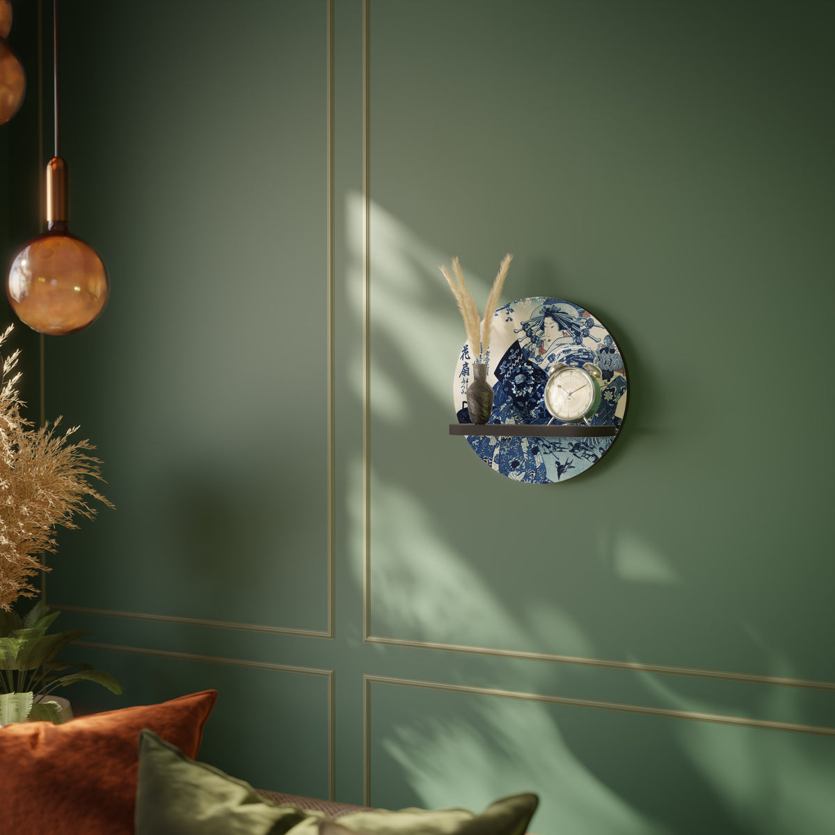 JAPANESE WOMAN Art Shelf