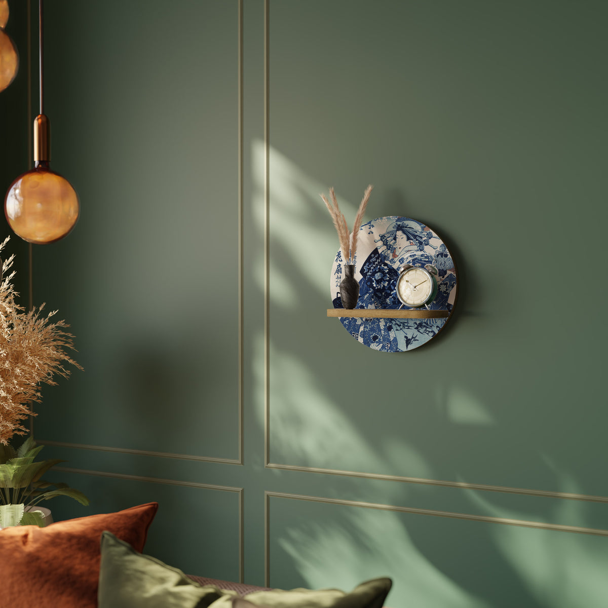 JAPANESE WOMAN Art Shelf