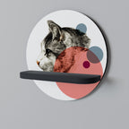 BUBBLE CAT SKETCH Art Shelf