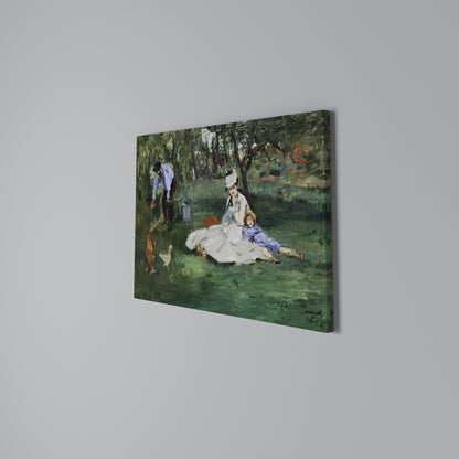 GARDEN OF CHARMS Horizontal Canvas Print