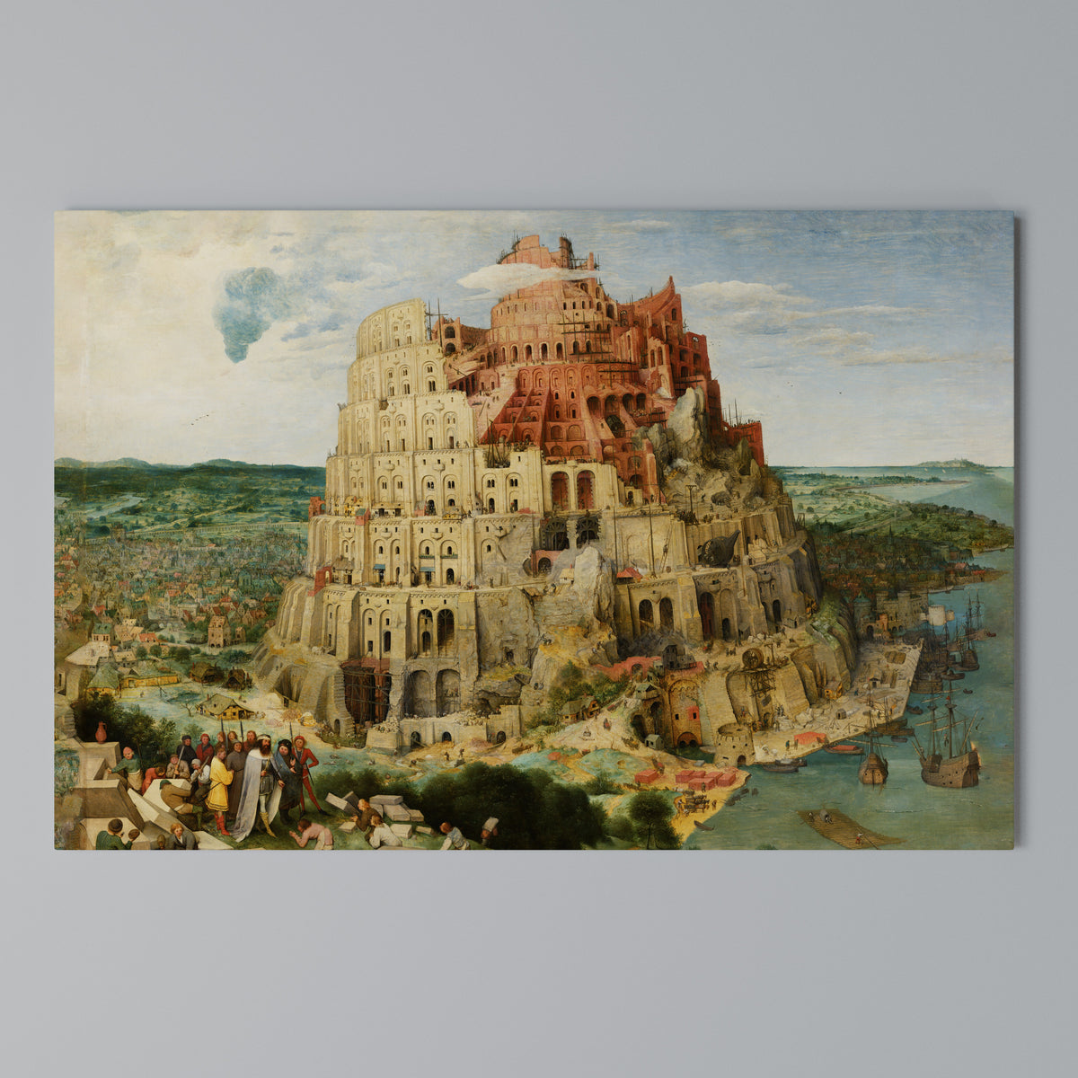 ECHOES OF AMBITION Horizontal Canvas Print