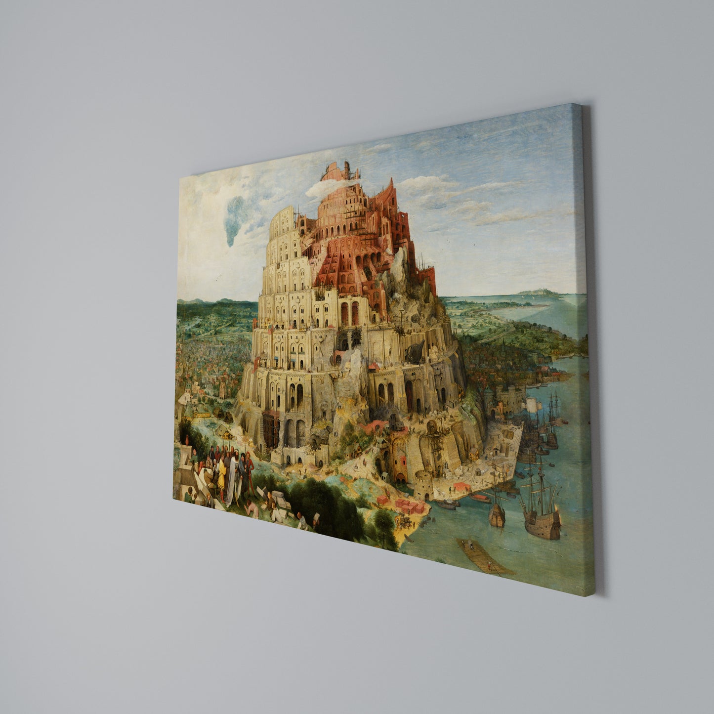 ECHOES OF AMBITION Horizontal Canvas Print