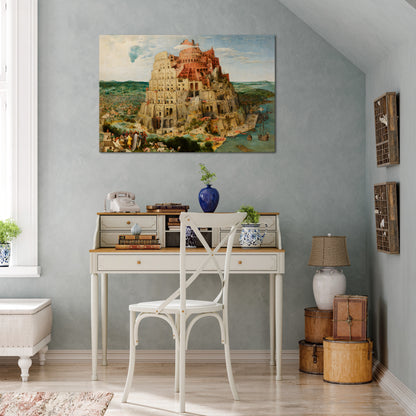 ECHOES OF AMBITION Horizontal Canvas Print