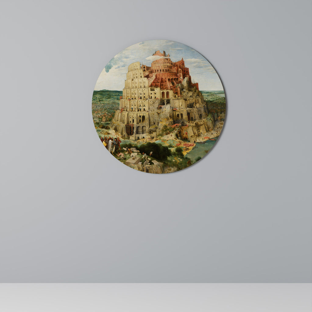 ÉCHOS D'AMBITION Art mural rond