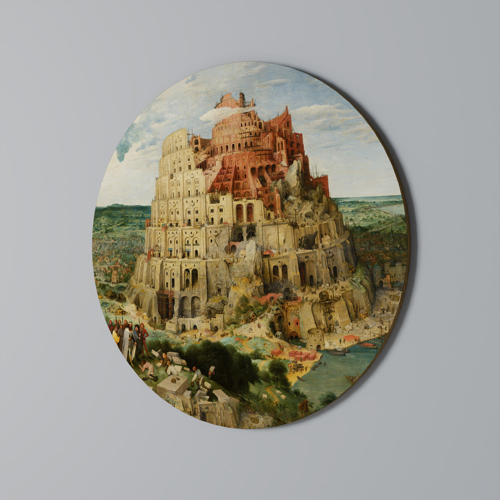 ÉCHOS D'AMBITION Art mural rond