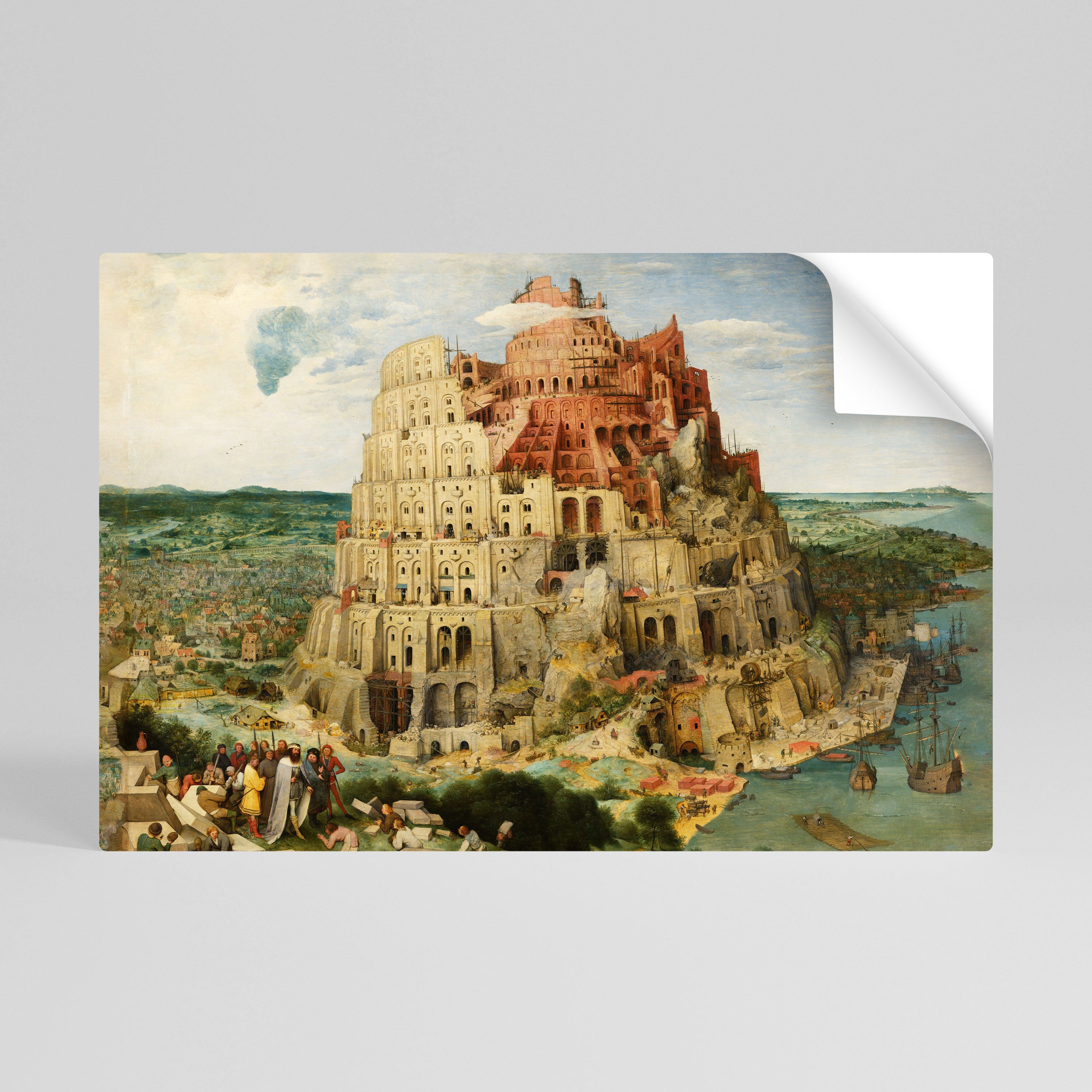 Affiche horizontale autocollante ÉCHOS DE L'AMBITION