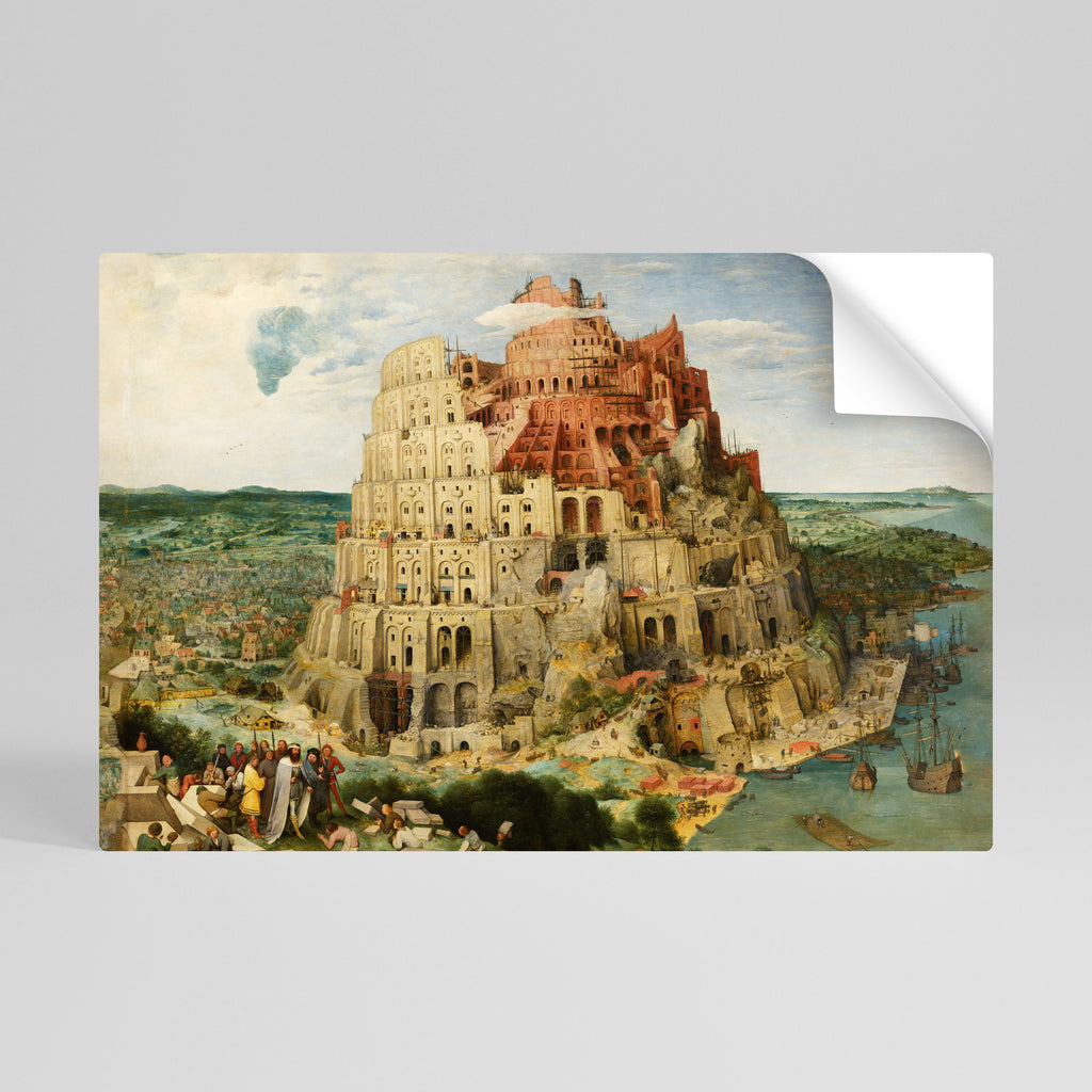 Affiche horizontale autocollante ÉCHOS DE L'AMBITION