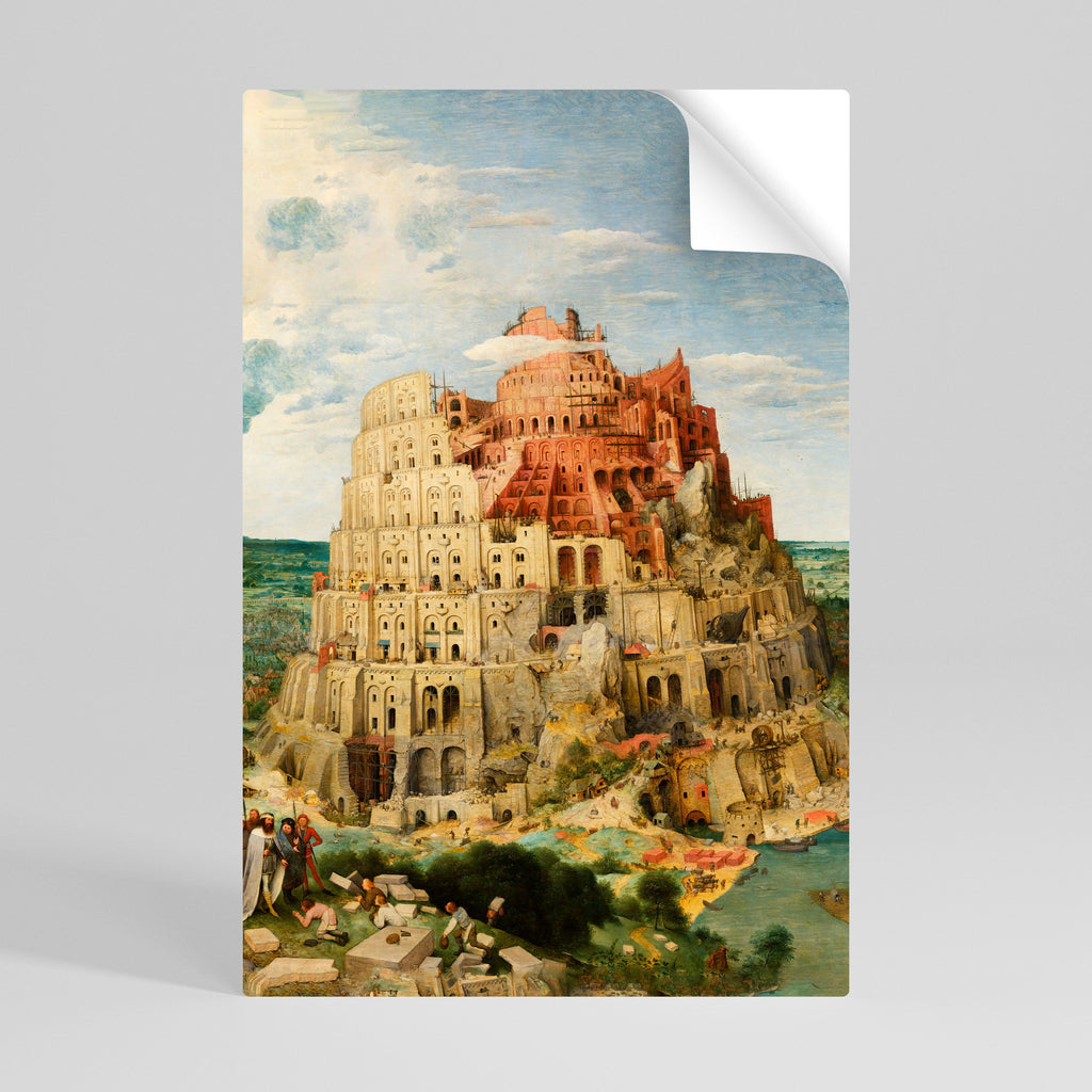 Affiche verticale autocollante ÉCHOS DE L'AMBITION