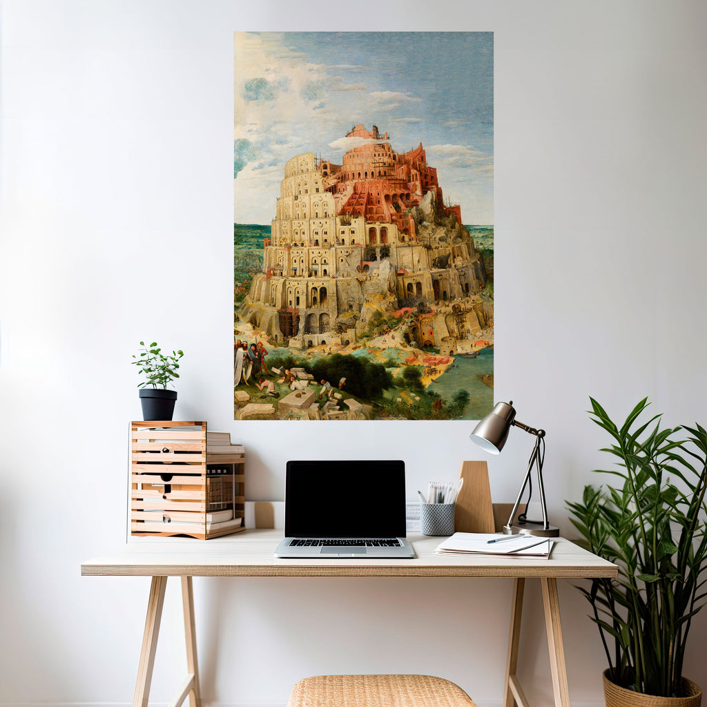 Affiche verticale autocollante ÉCHOS DE L'AMBITION