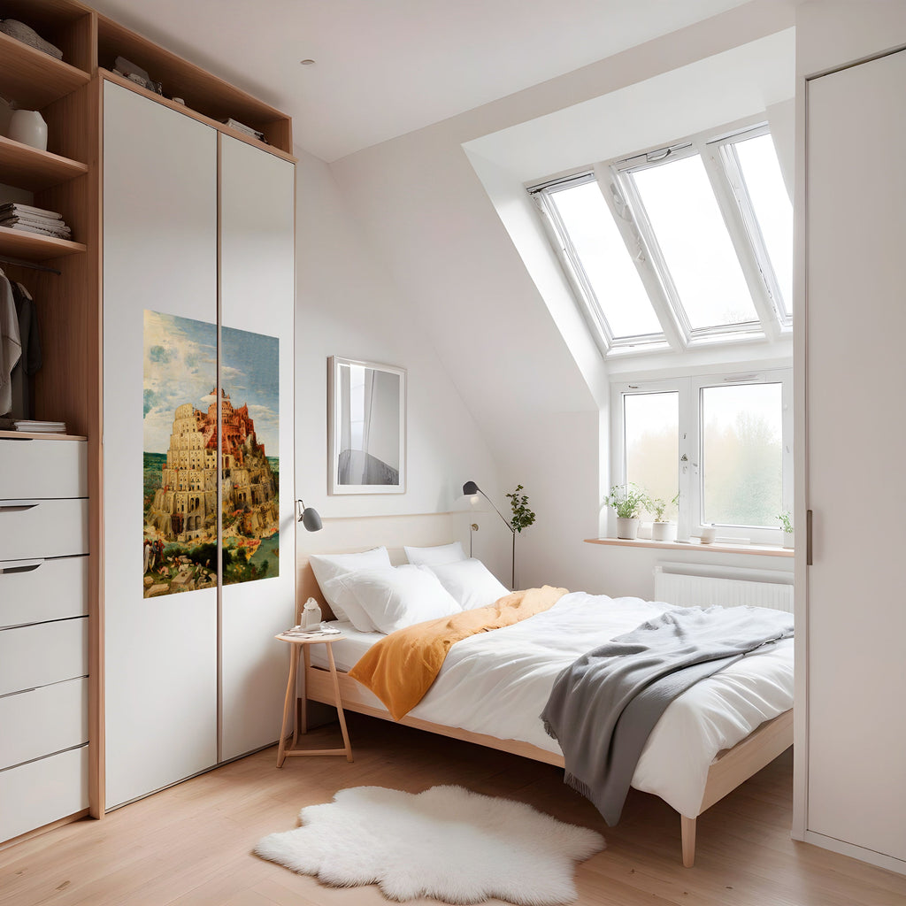 Affiche verticale autocollante ÉCHOS DE L'AMBITION