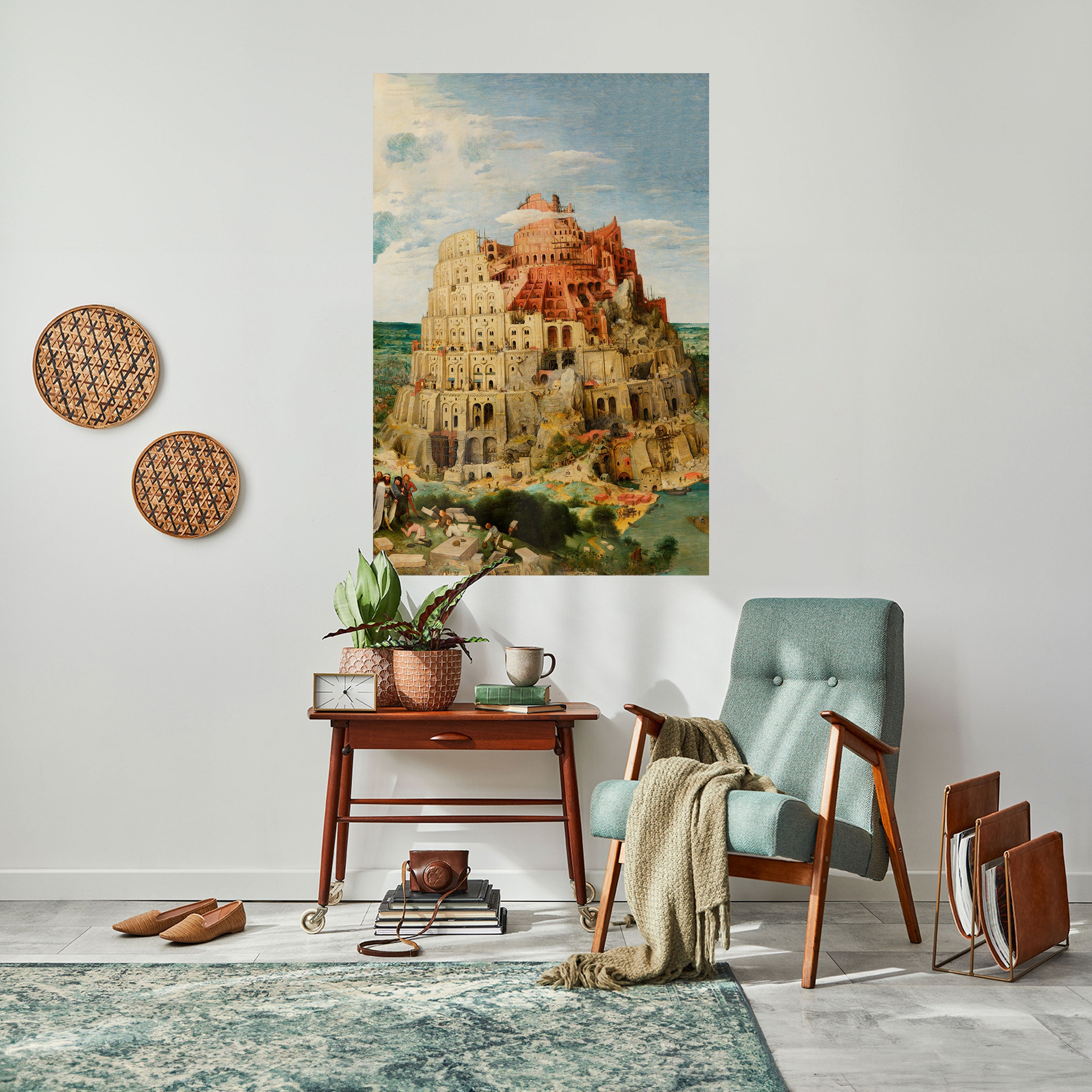 Affiche verticale autocollante ÉCHOS DE L'AMBITION