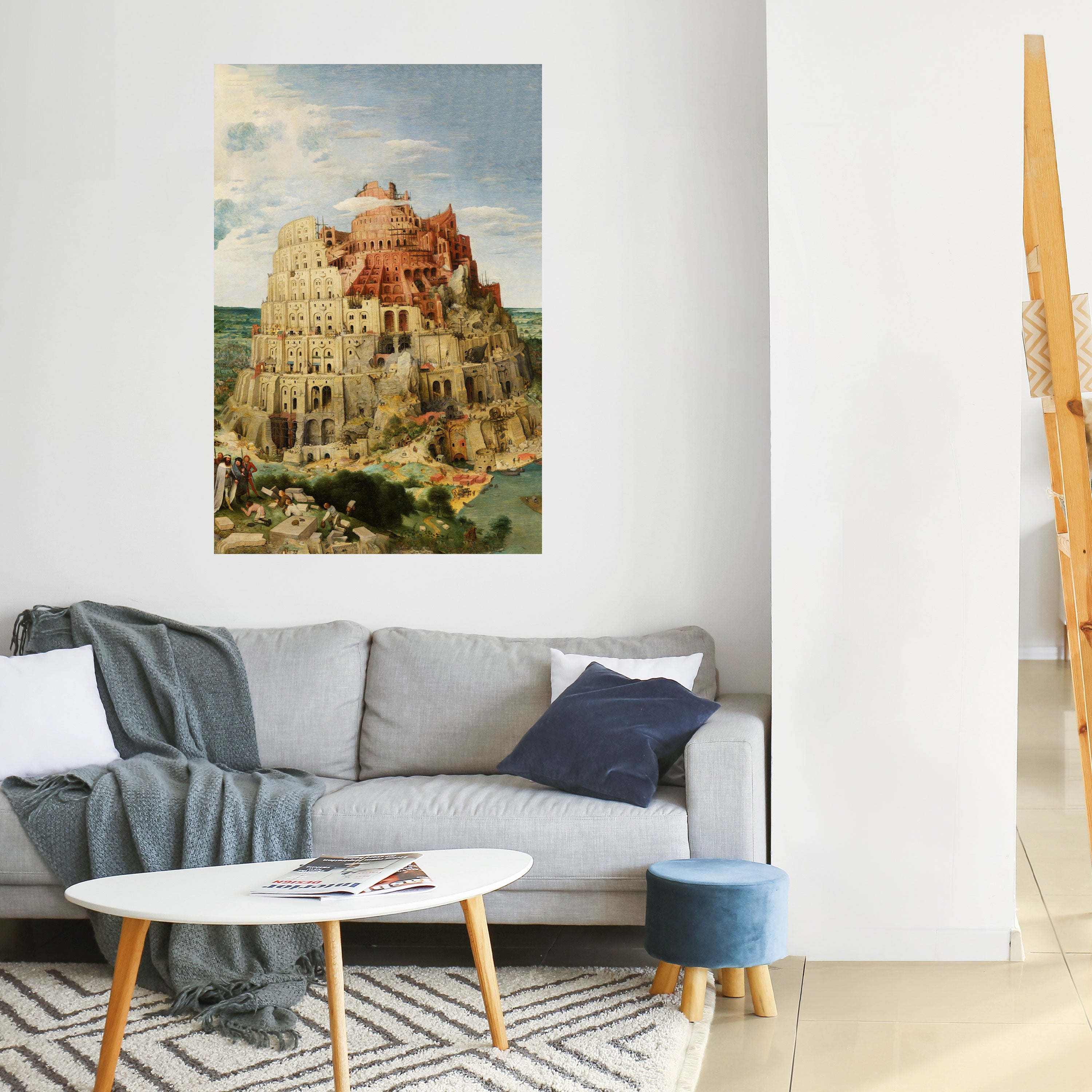 Affiche verticale autocollante ÉCHOS DE L'AMBITION