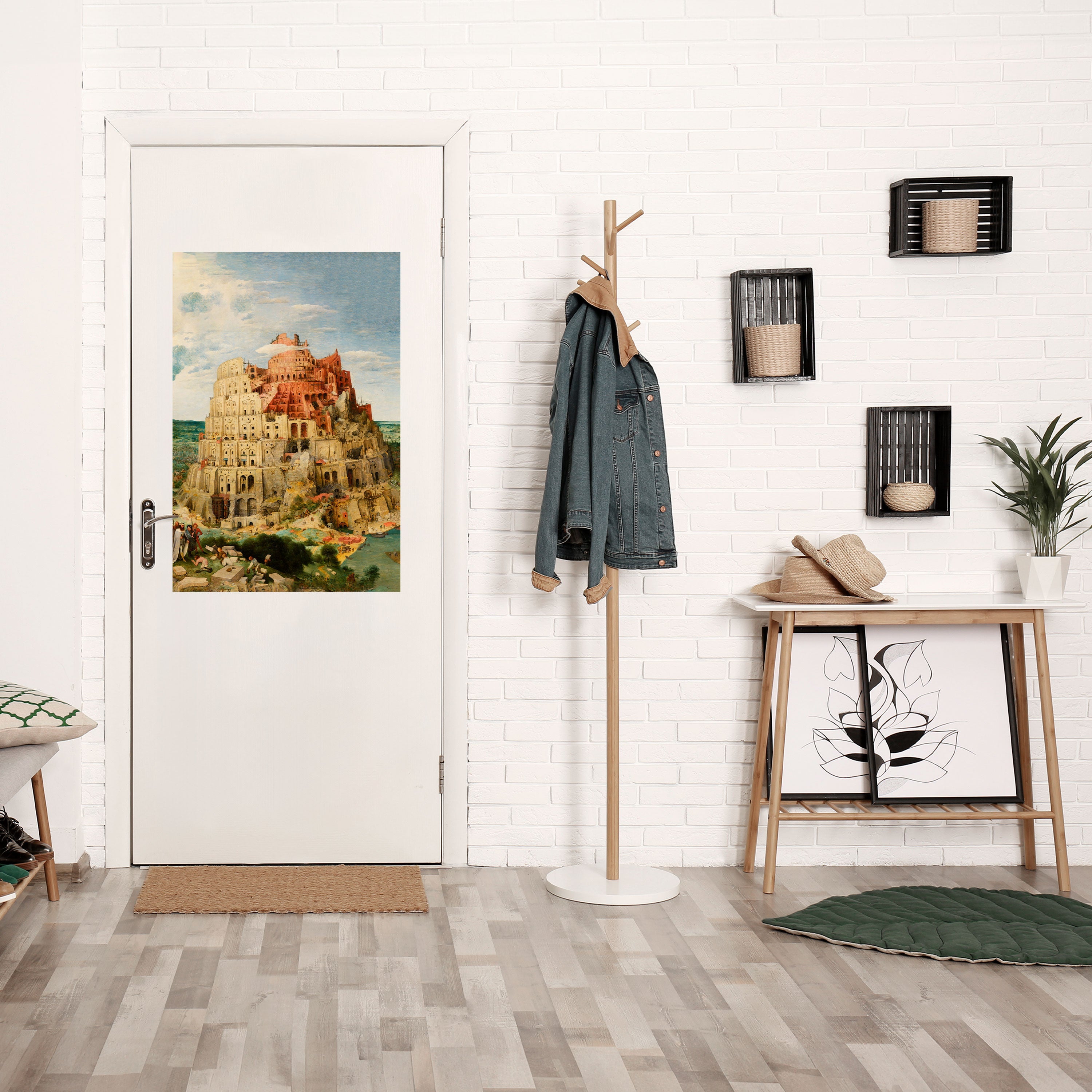 Affiche verticale autocollante ÉCHOS DE L'AMBITION