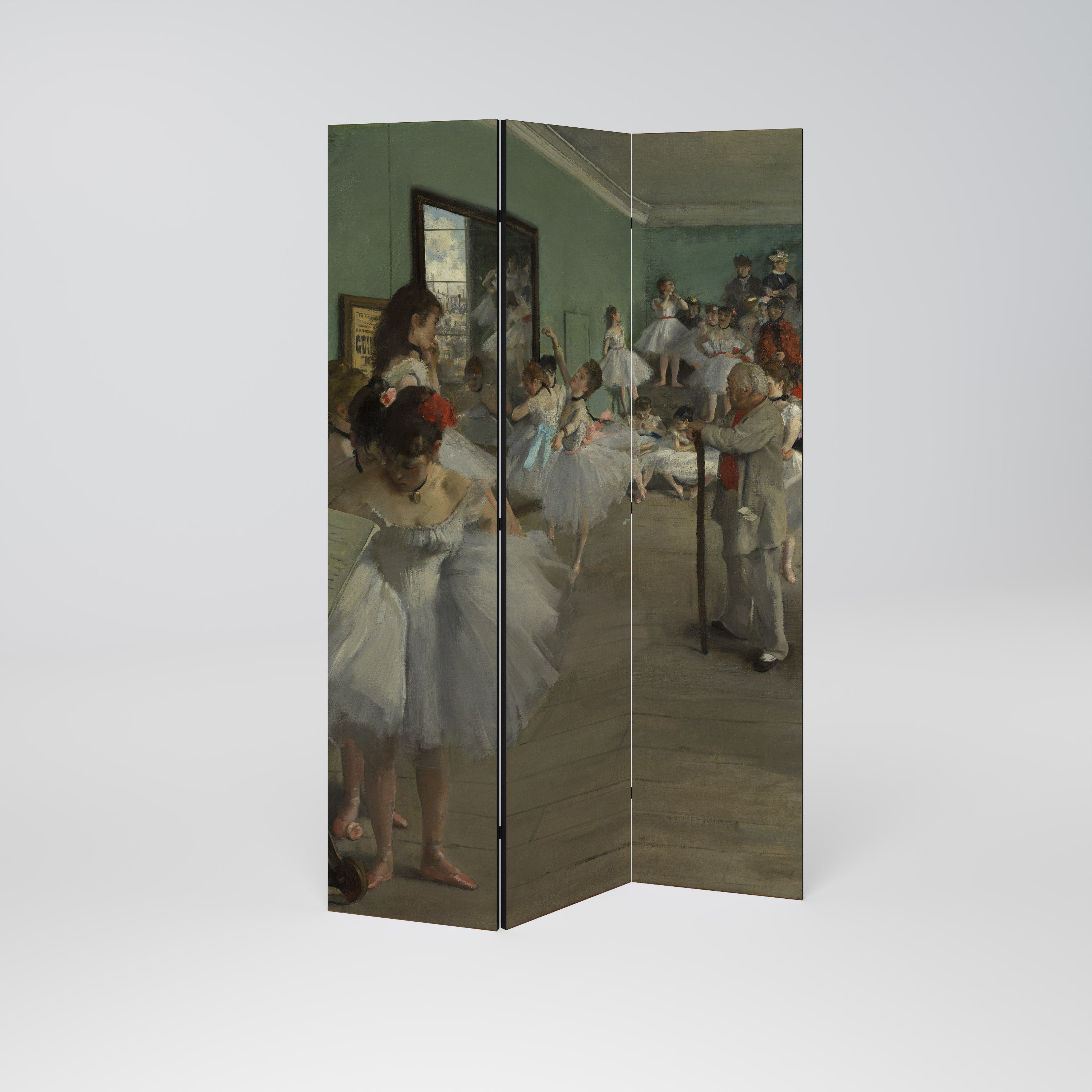 THE DANCE CLASS 3-Panel Room Divider