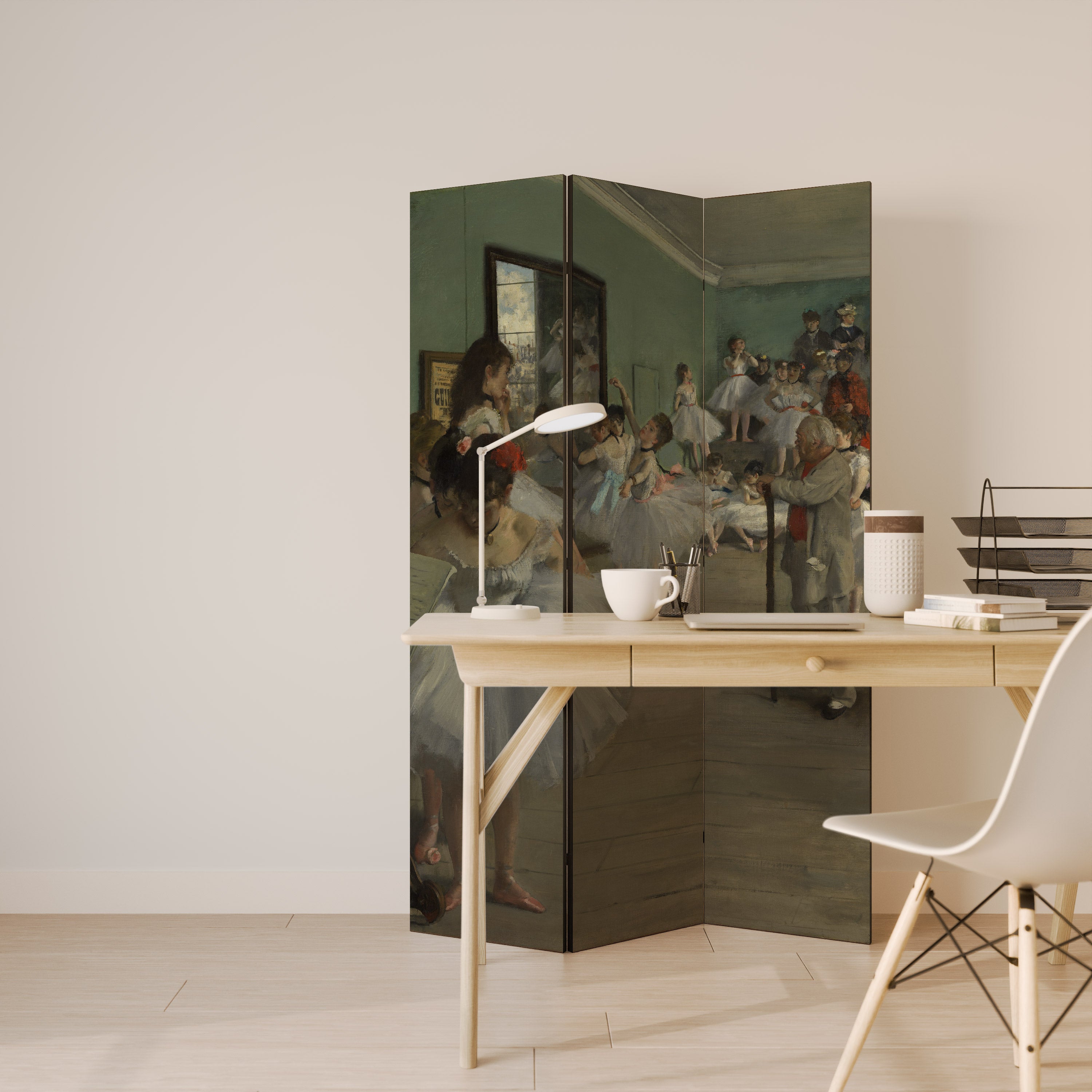 THE DANCE CLASS 3-Panel Room Divider