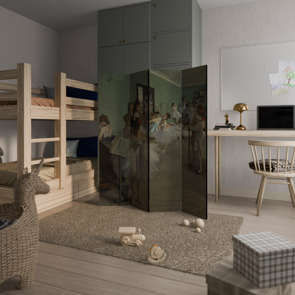 THE DANCE CLASS 4-Panel Room Divider