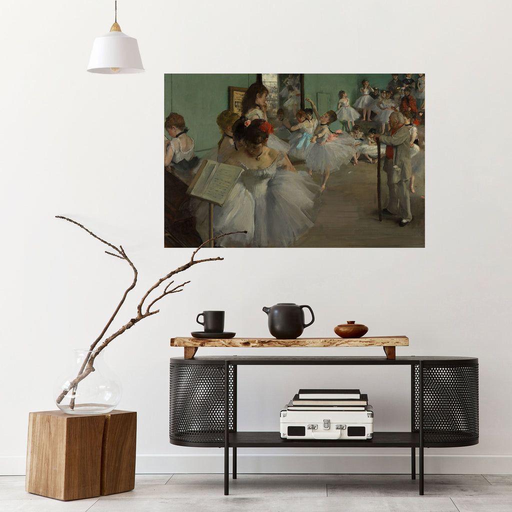 Affiche horizontale autocollante « LE COURS DE DANSE »