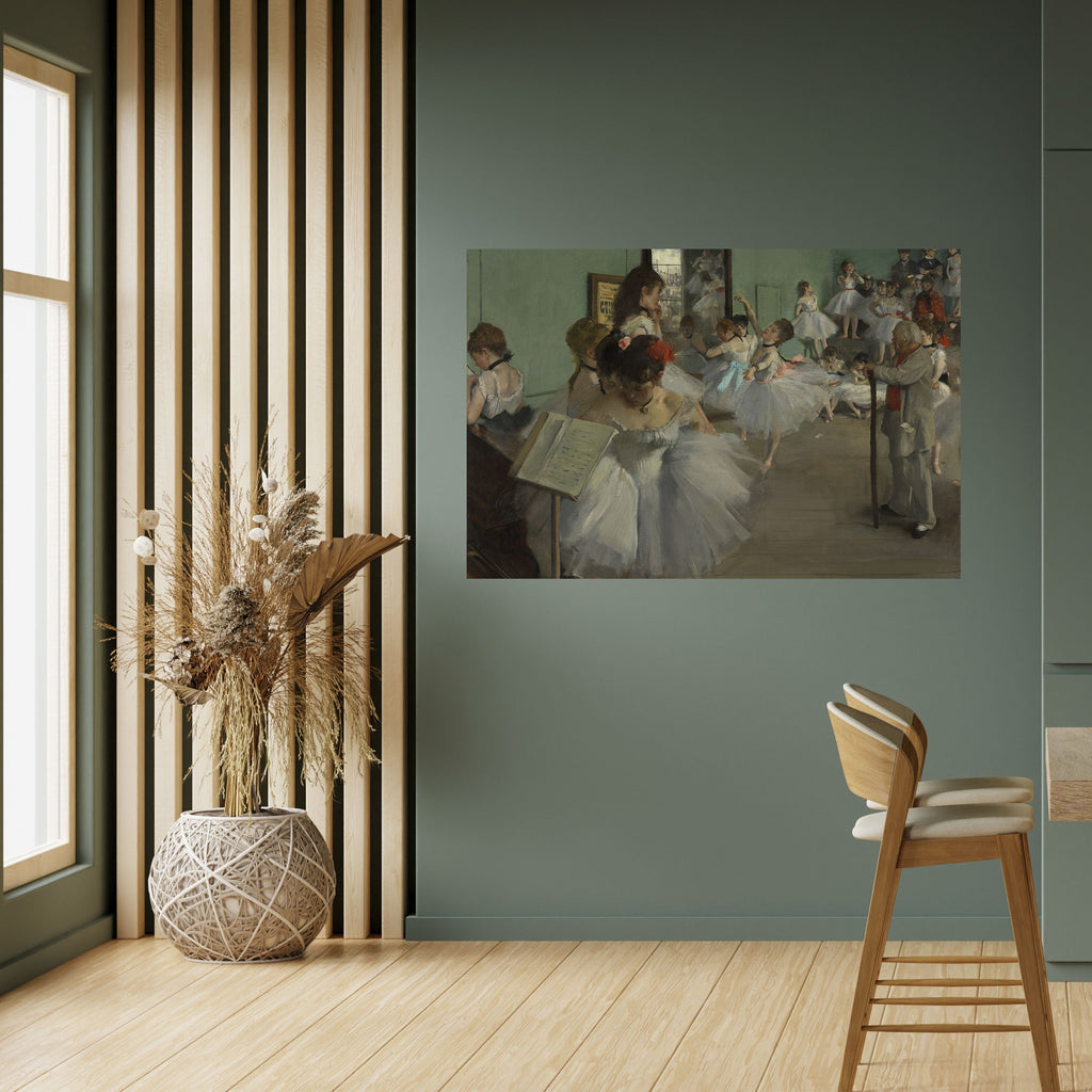 Affiche horizontale autocollante « LE COURS DE DANSE »