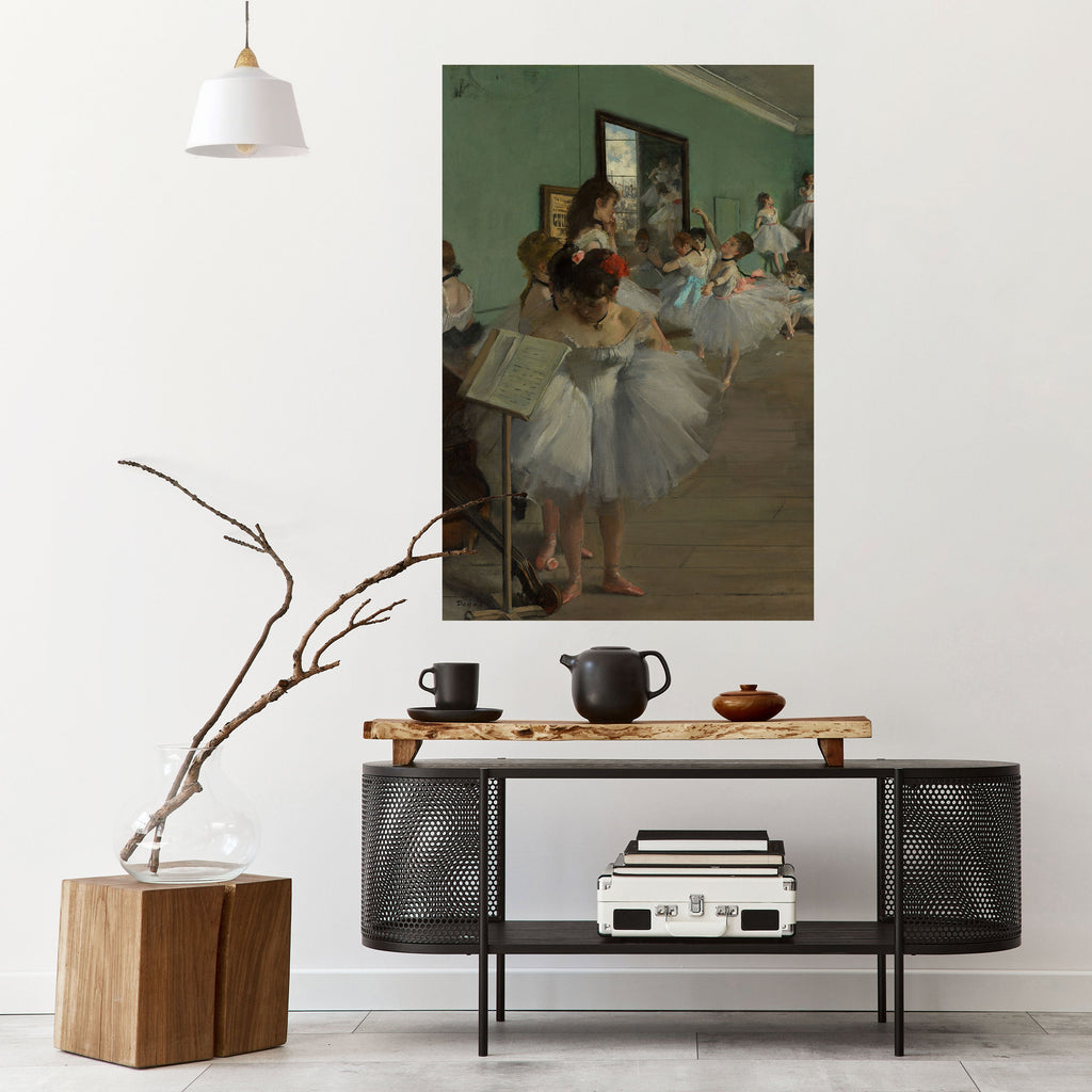 Affiche verticale autocollante « LE COURS DE DANSE »