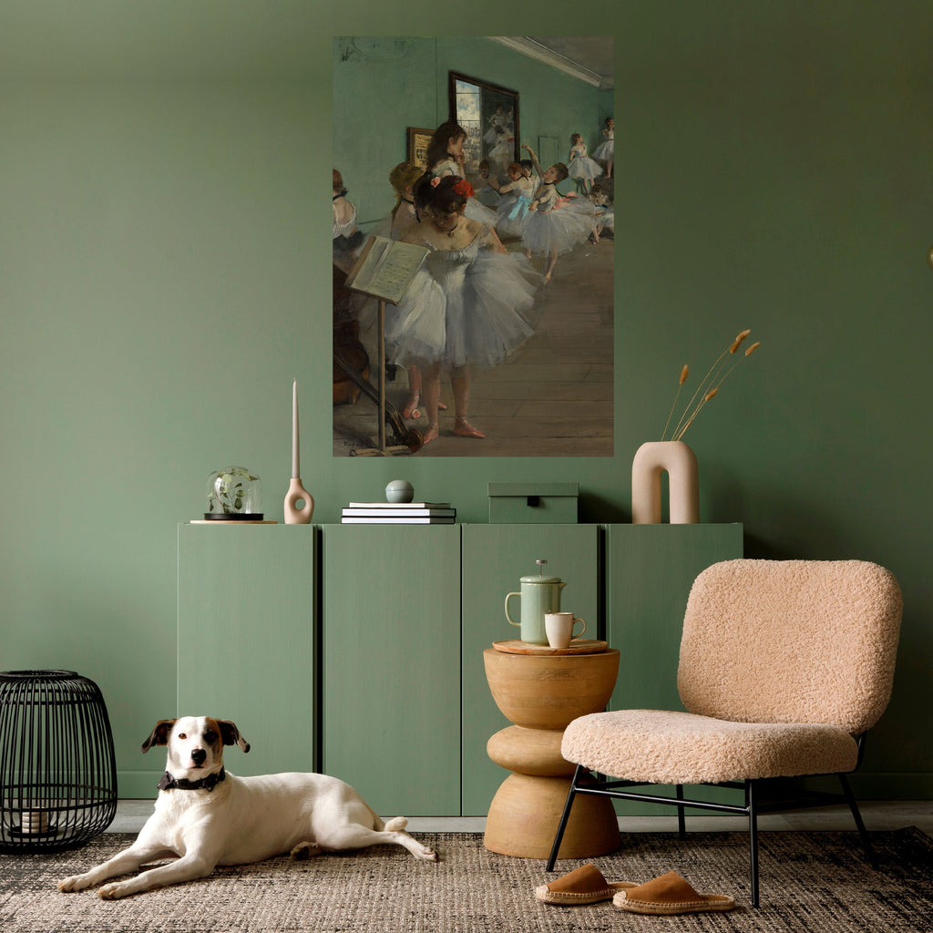 Affiche verticale autocollante « LE COURS DE DANSE »