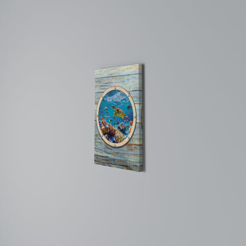 AQUA ADVENTURE Vertical Canvas Print