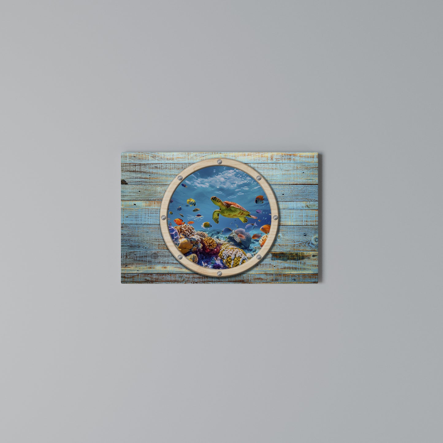 AQUA ADVENTURE Horizontal Canvas Print