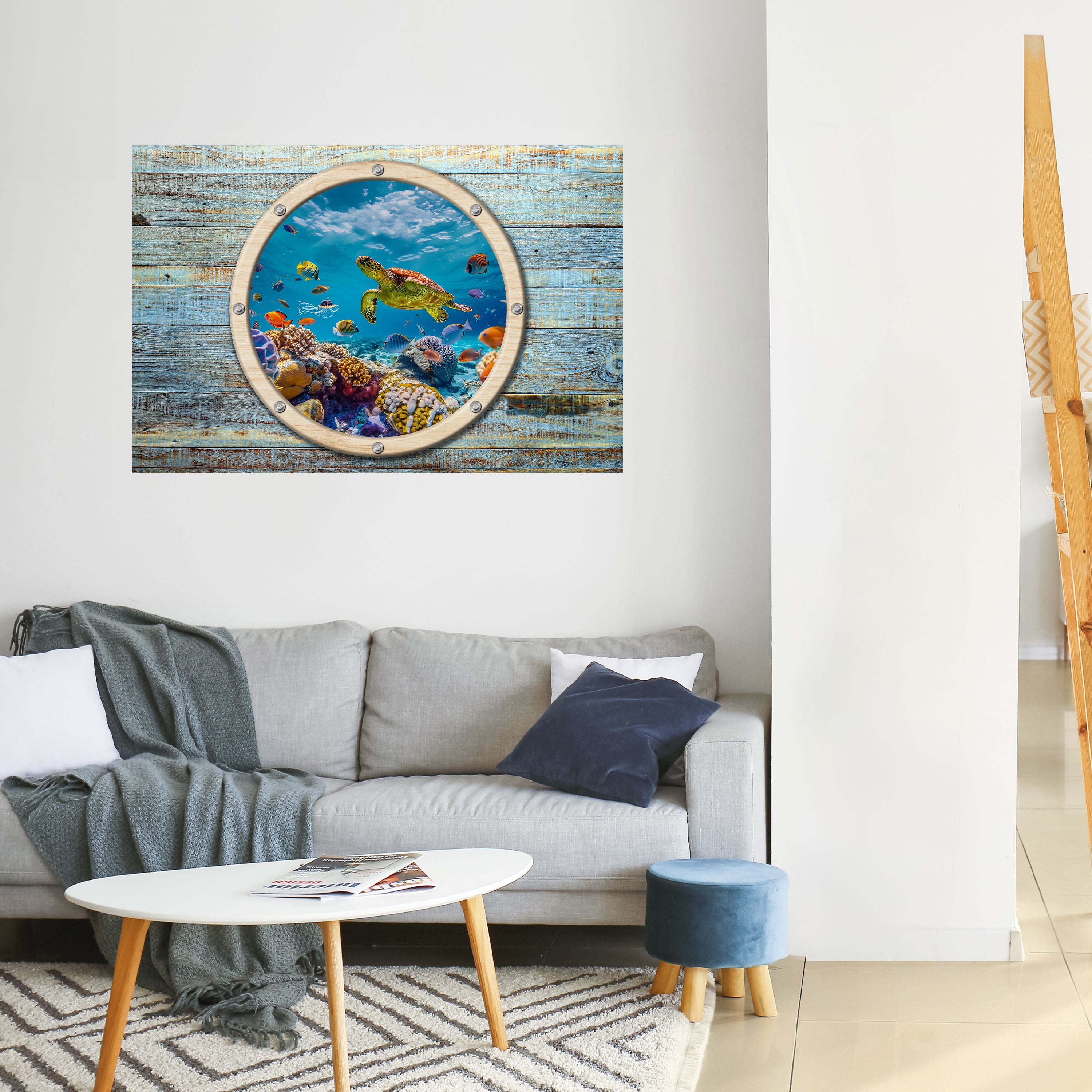 Affiche horizontale autocollante AQUA ADVENTURE