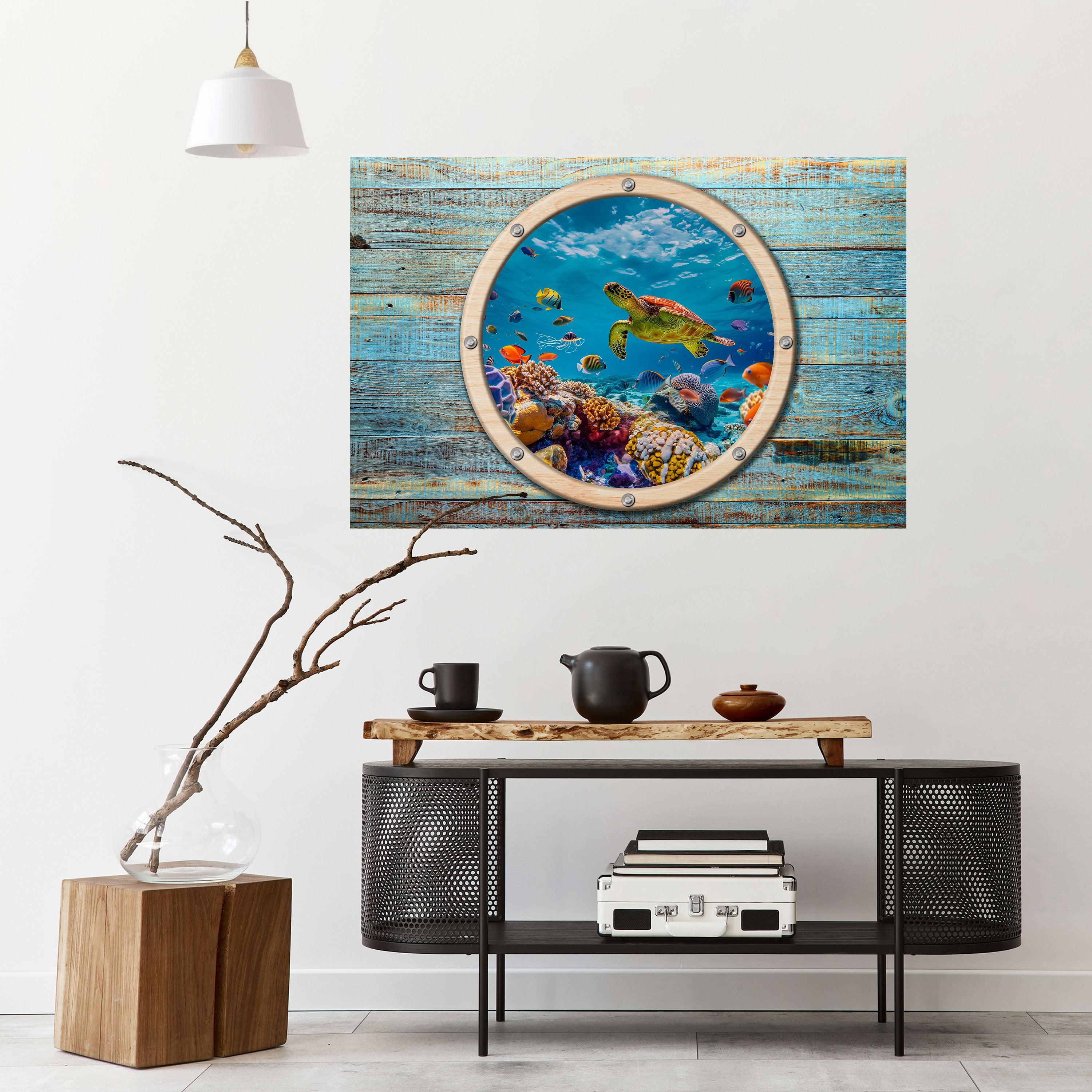 Affiche horizontale autocollante AQUA ADVENTURE