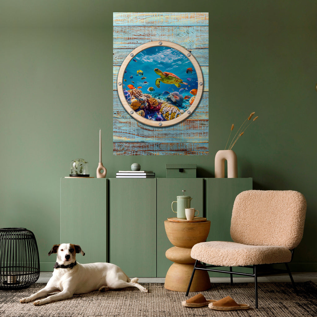 Affiche verticale autocollante AQUA ADVENTURE