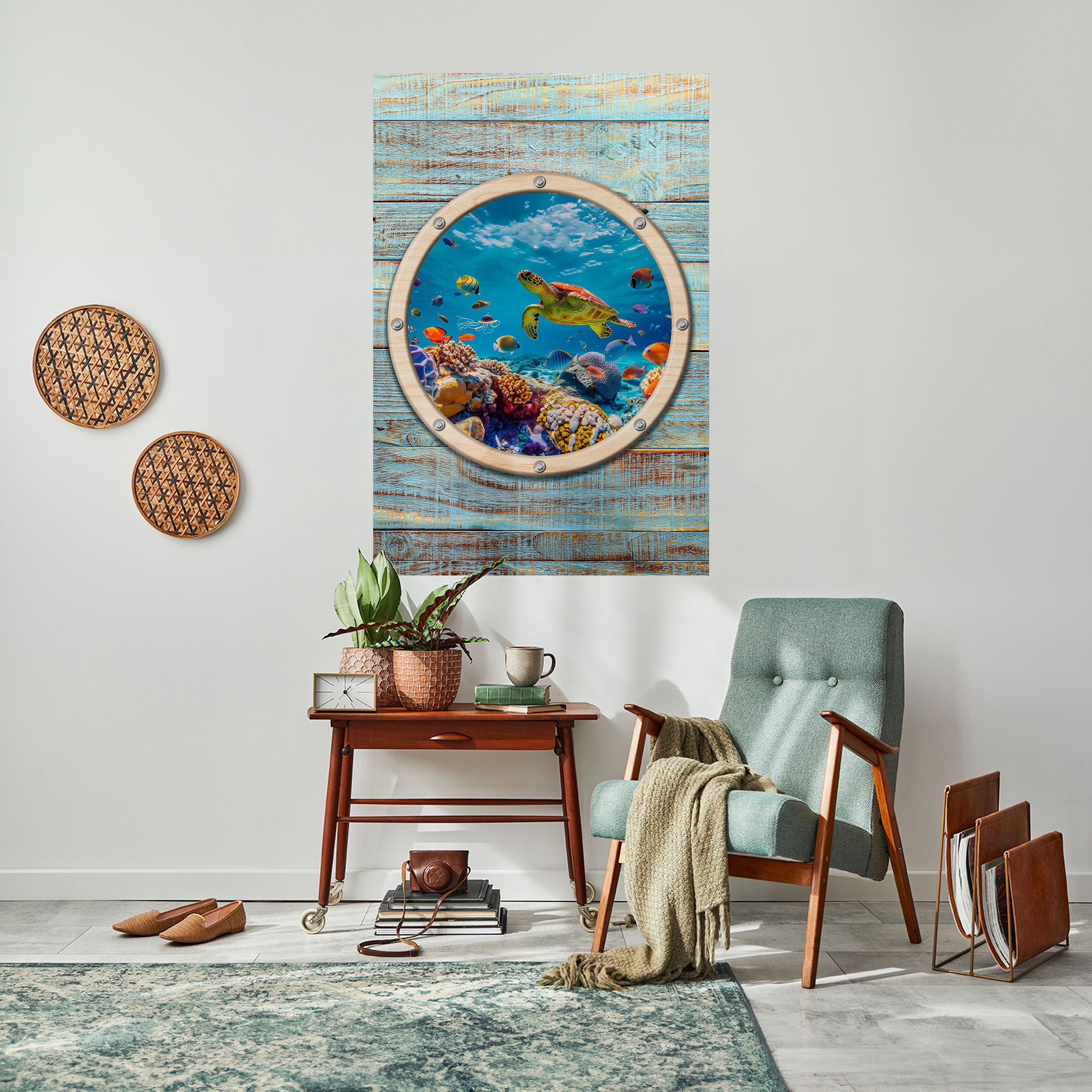 Affiche verticale autocollante AQUA ADVENTURE