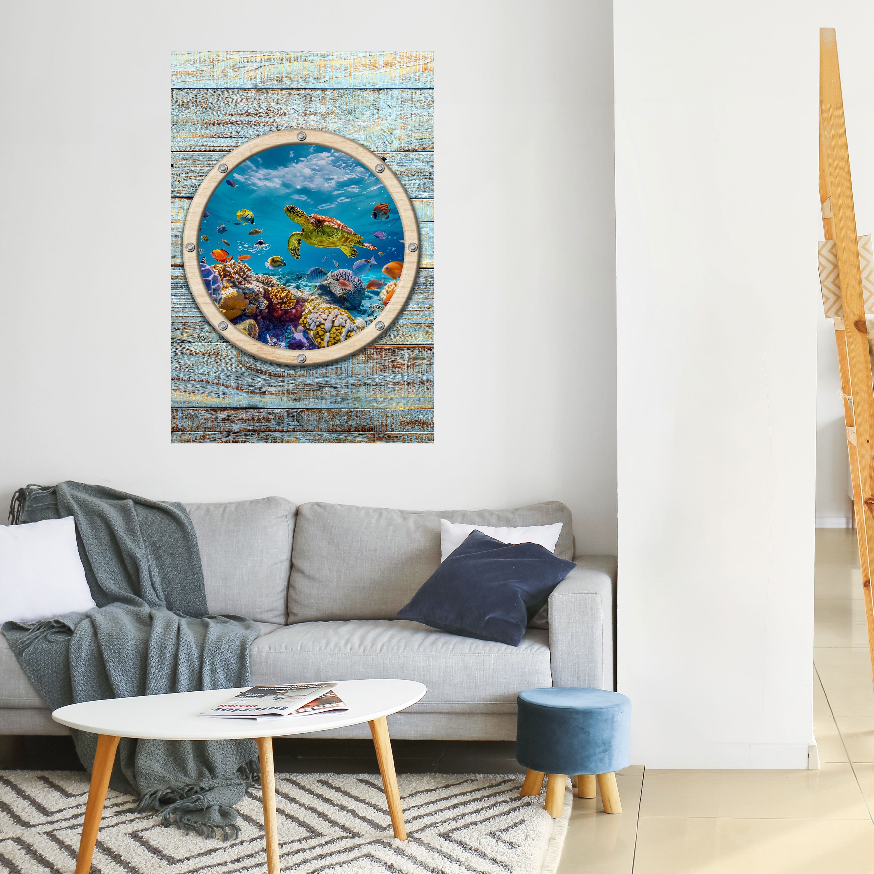 Affiche verticale autocollante AQUA ADVENTURE