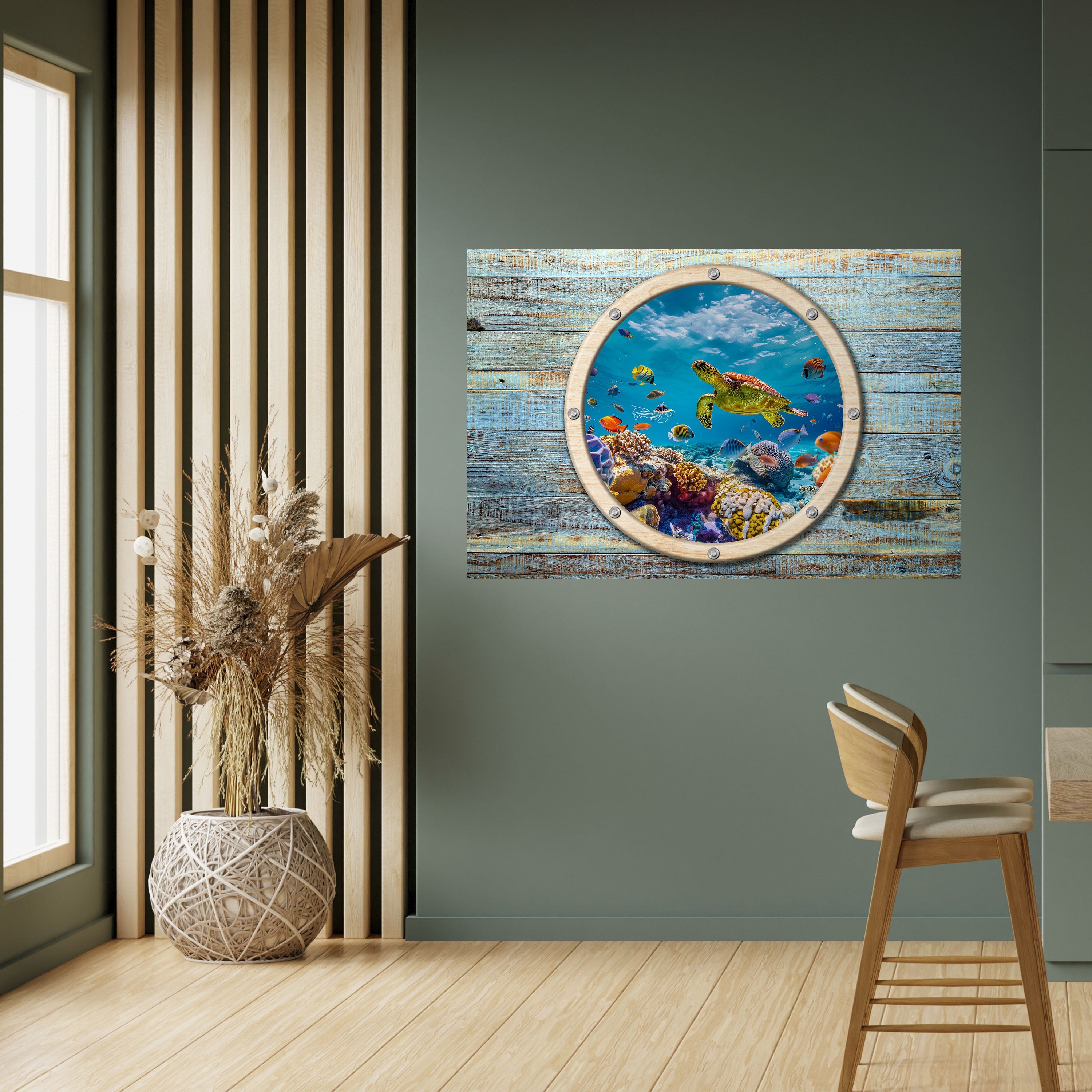 Affiche horizontale autocollante AQUA ADVENTURE