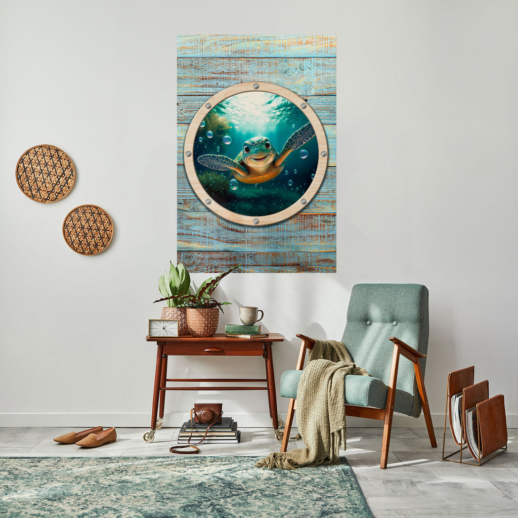 Affiche verticale autocollante SEASIDE JOY