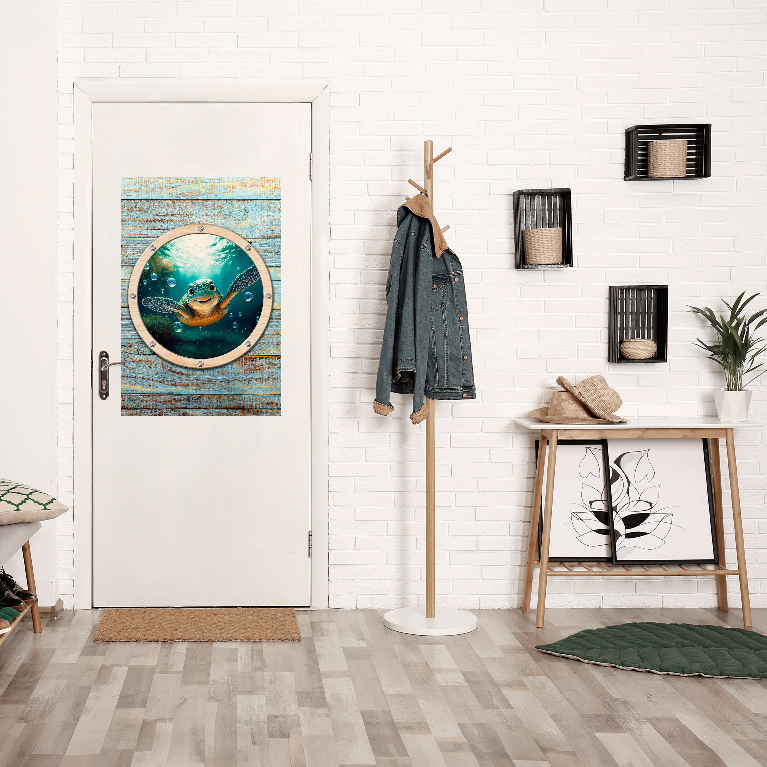 Affiche verticale autocollante SEASIDE JOY