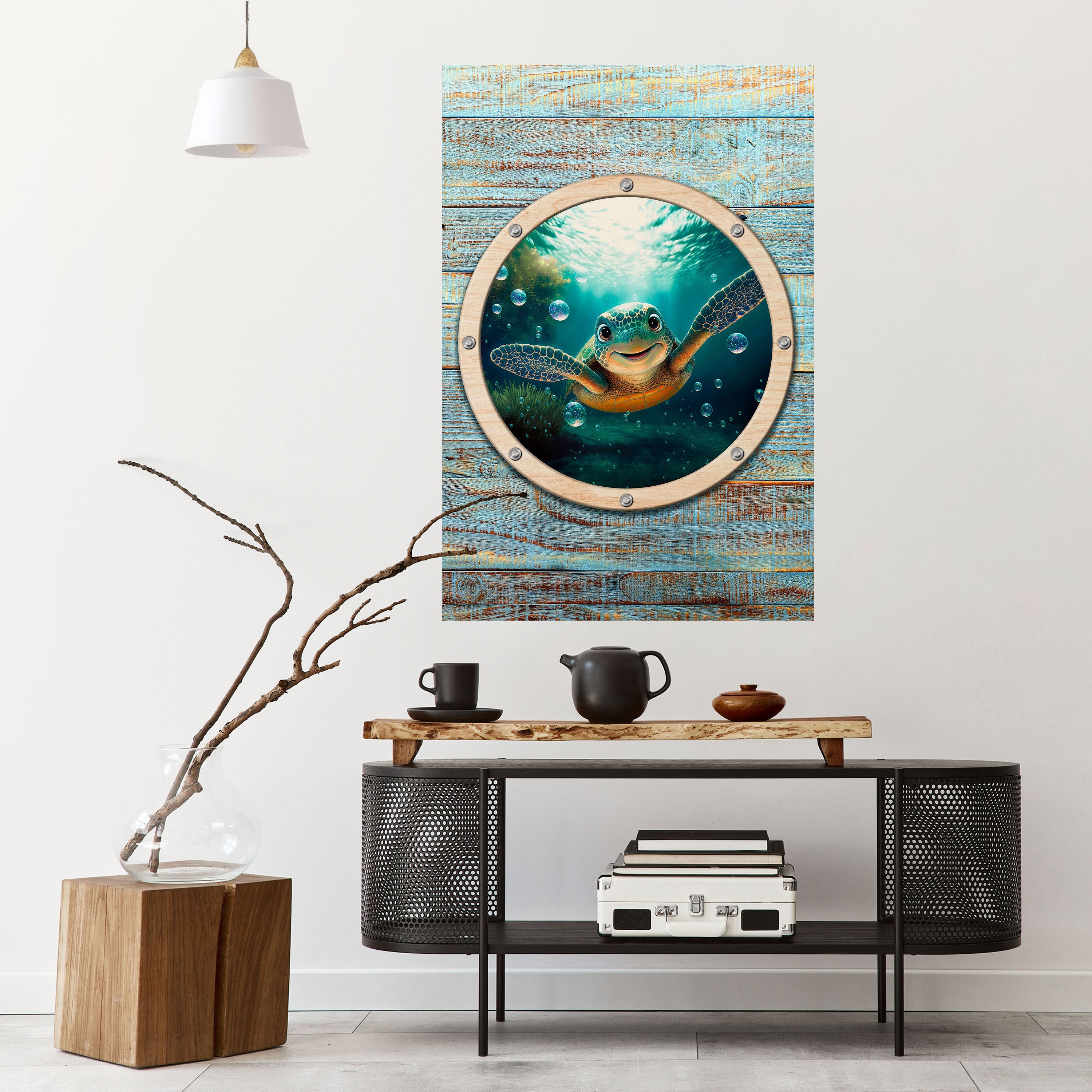 Affiche verticale autocollante SEASIDE JOY