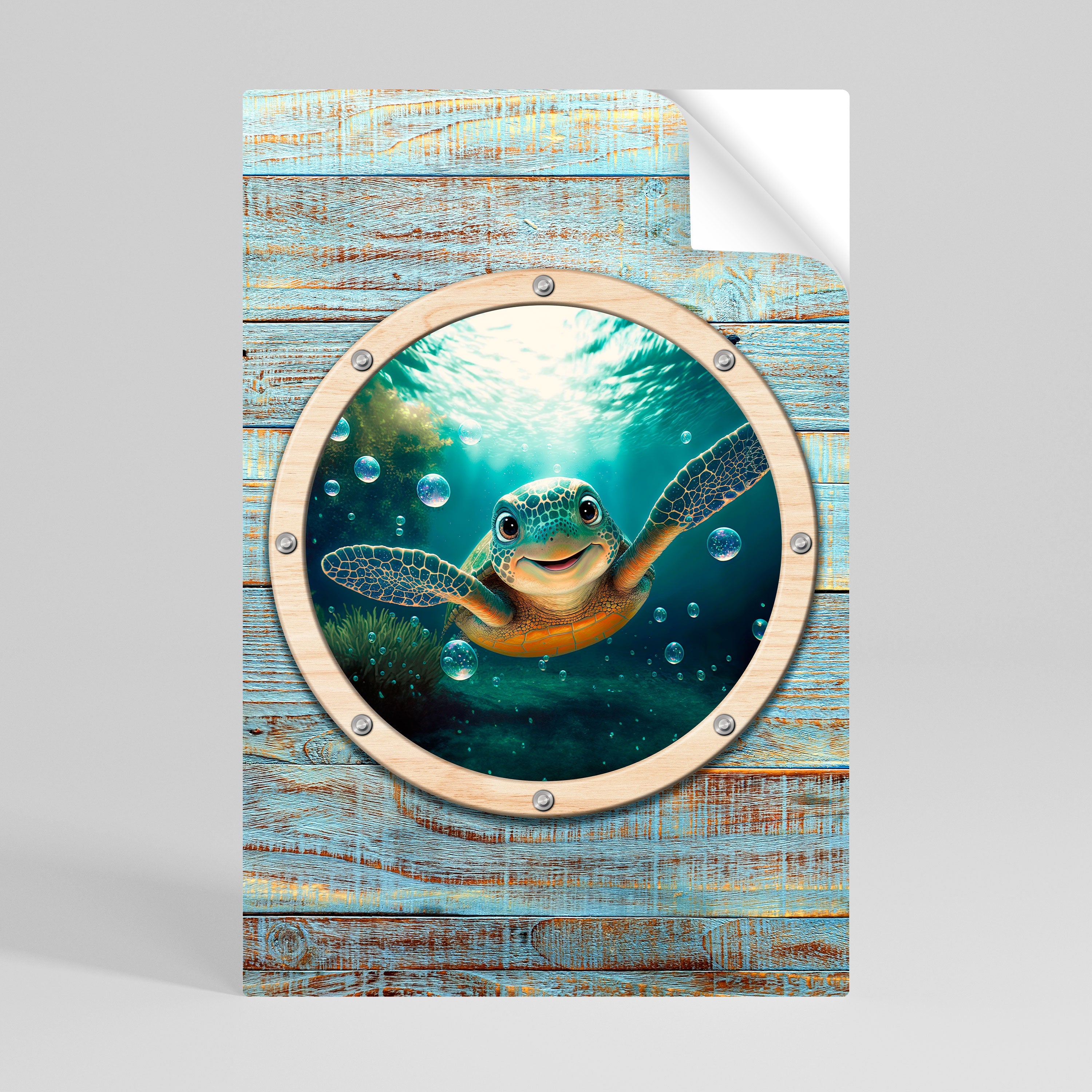 Affiche verticale autocollante SEASIDE JOY