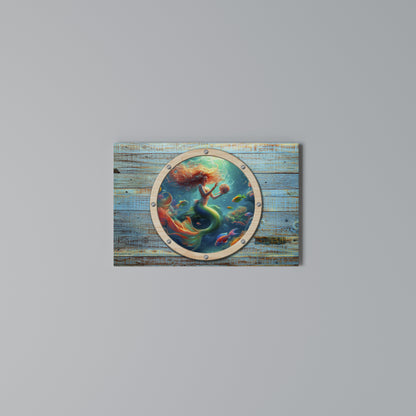 MERMAID DREAMS Horizontal Canvas Print