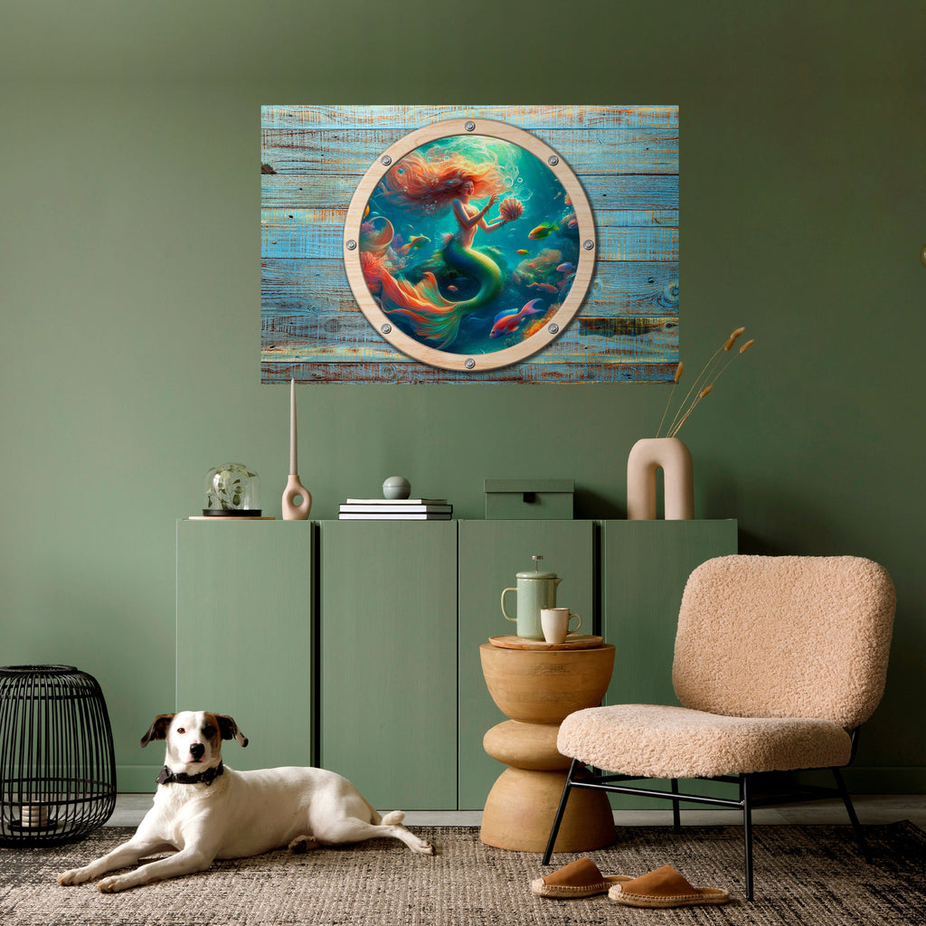 Affiche horizontale autocollante MERMAID DREAMS
